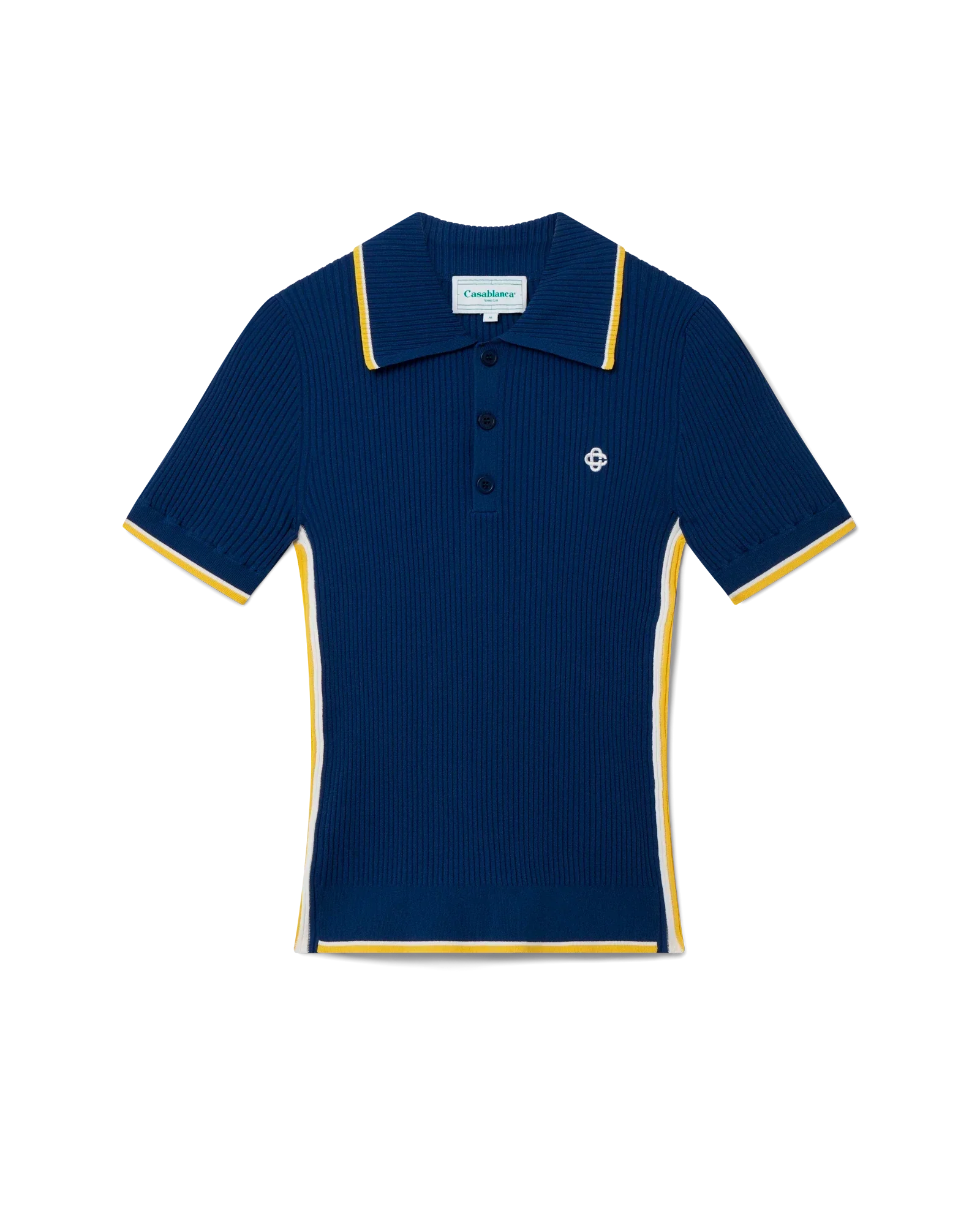 Polo à col en V