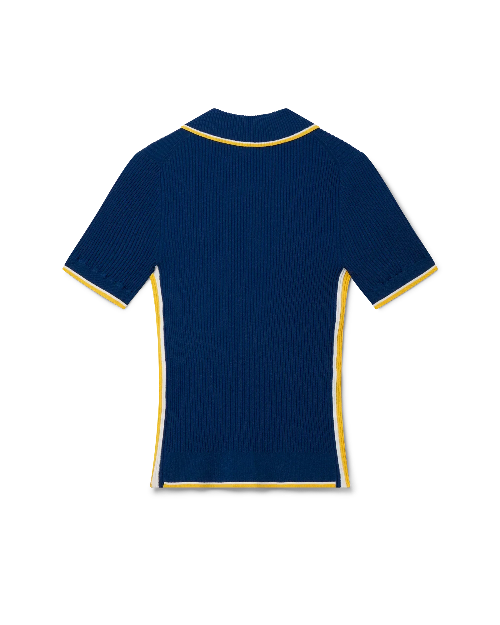 Polo à col en V