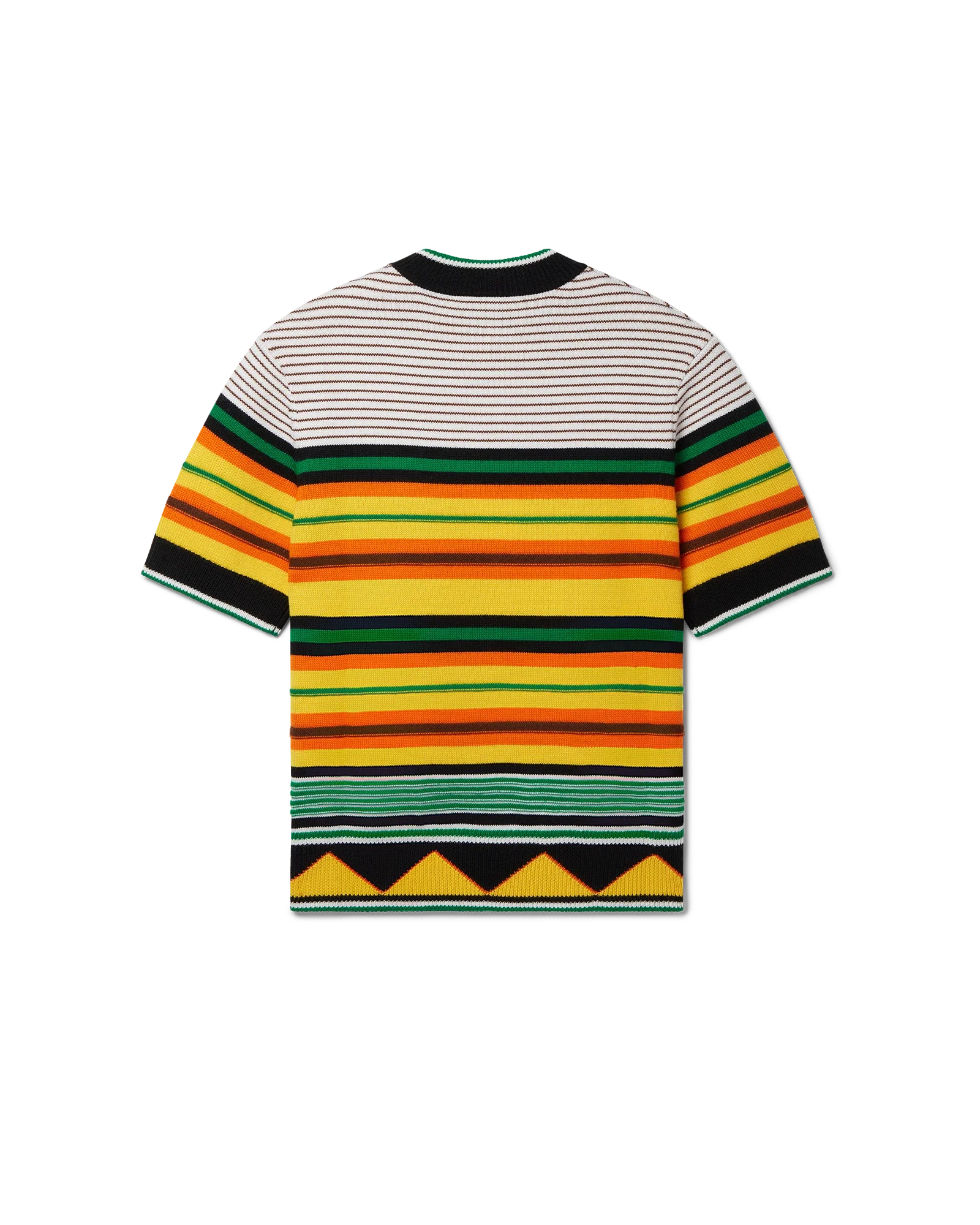 T-Shirt rayé en tricot