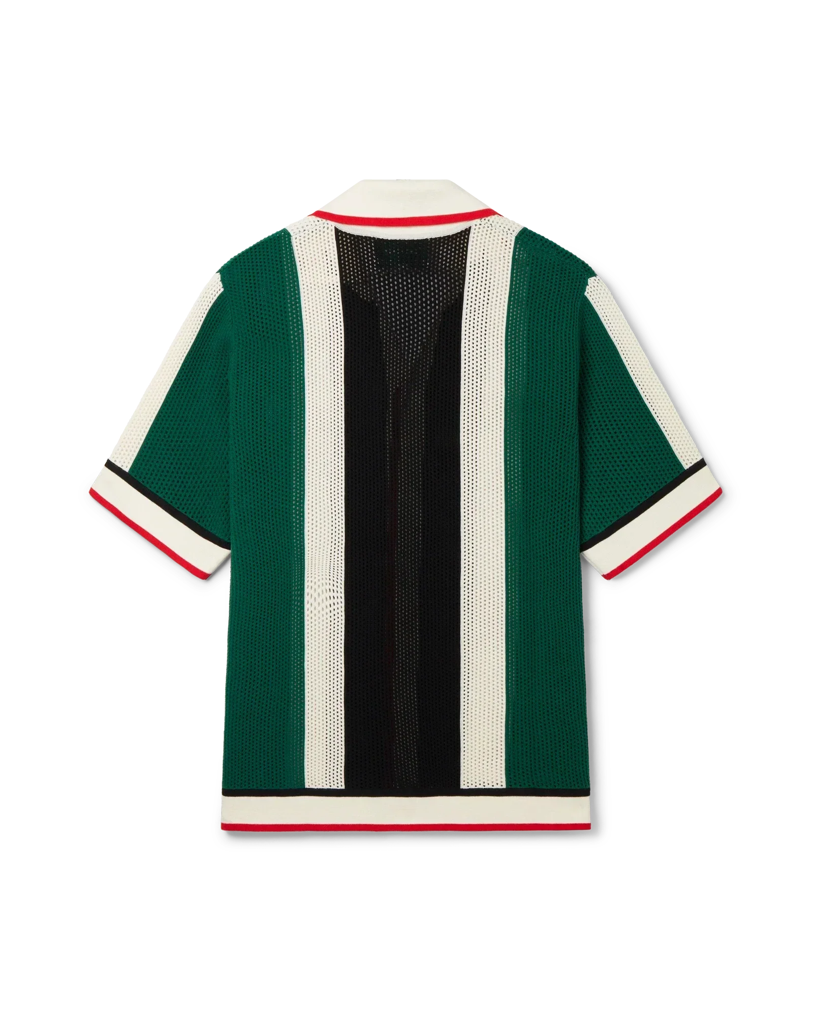 Chemise en maille rayée