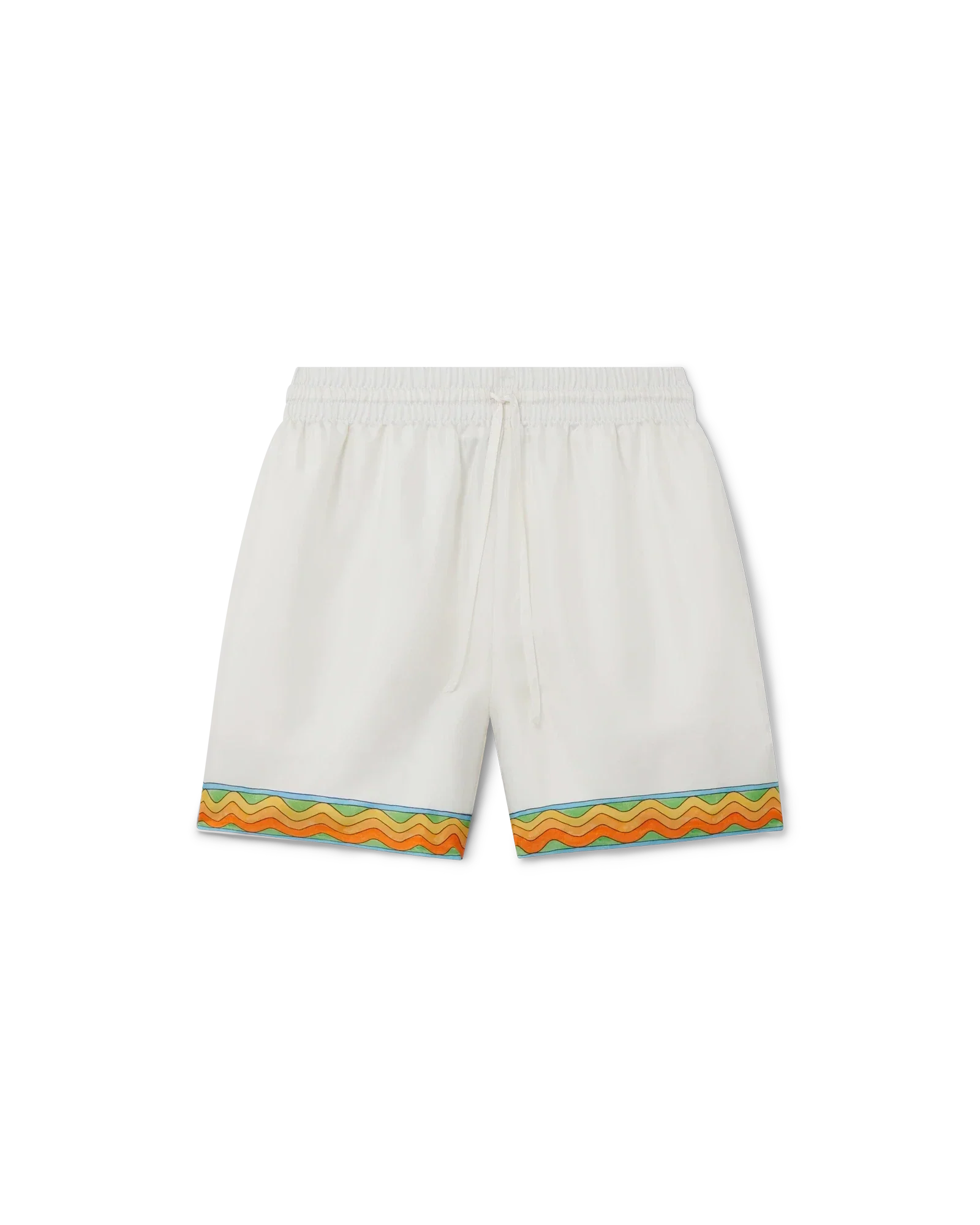 Short en soie Afro Cubism Tennis Club