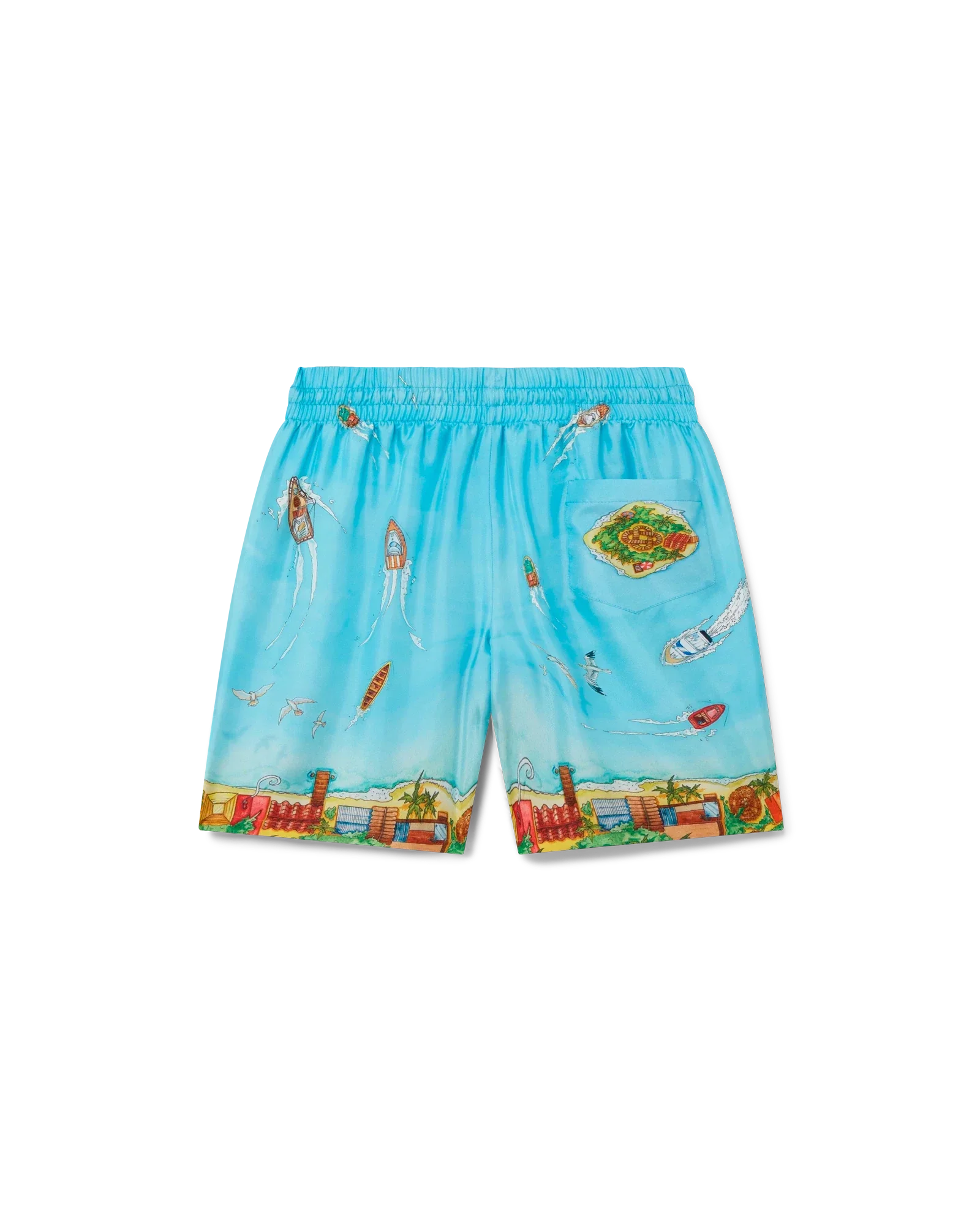 Shorts Maison Sur Piloti Silk
