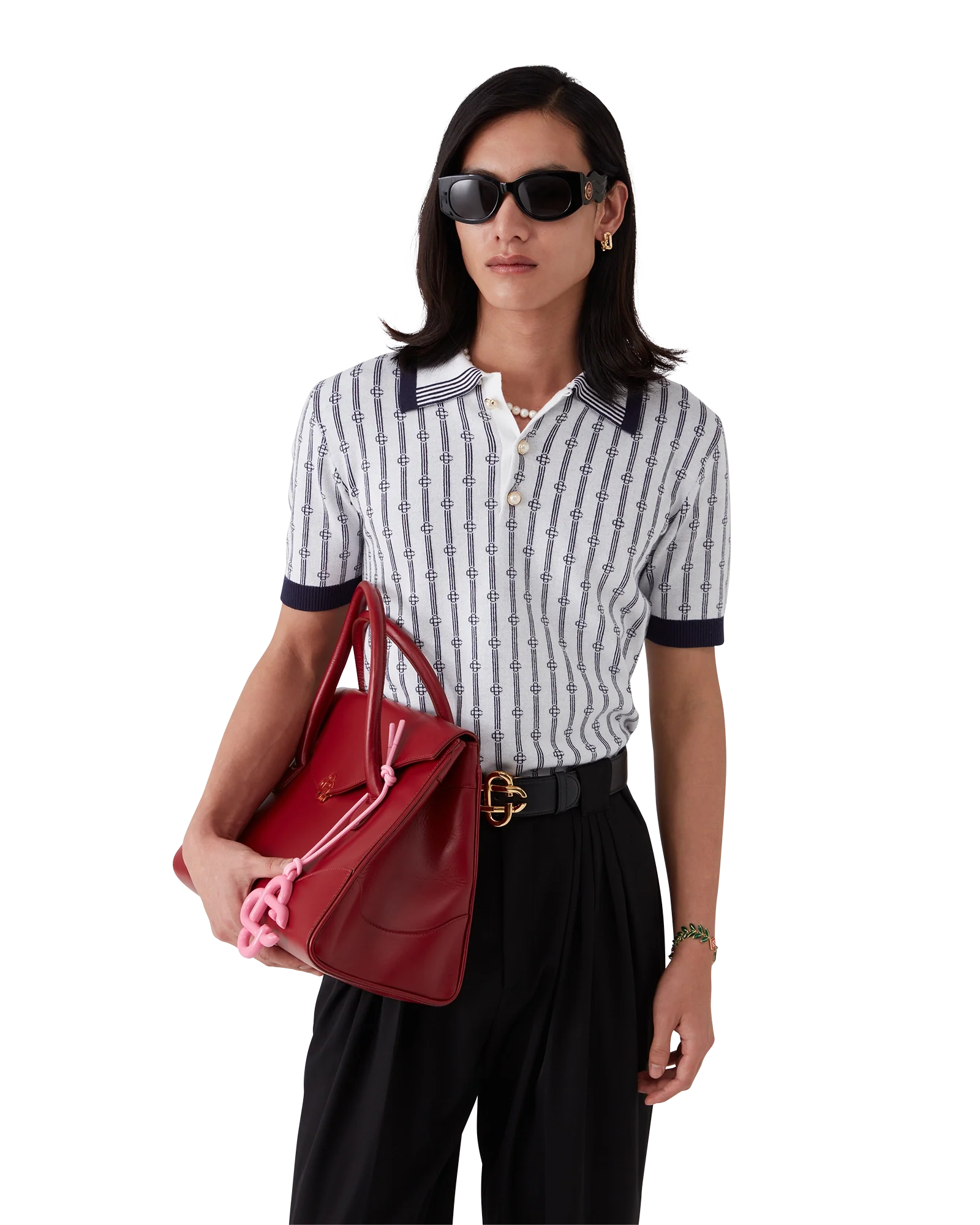 Polo monogramme