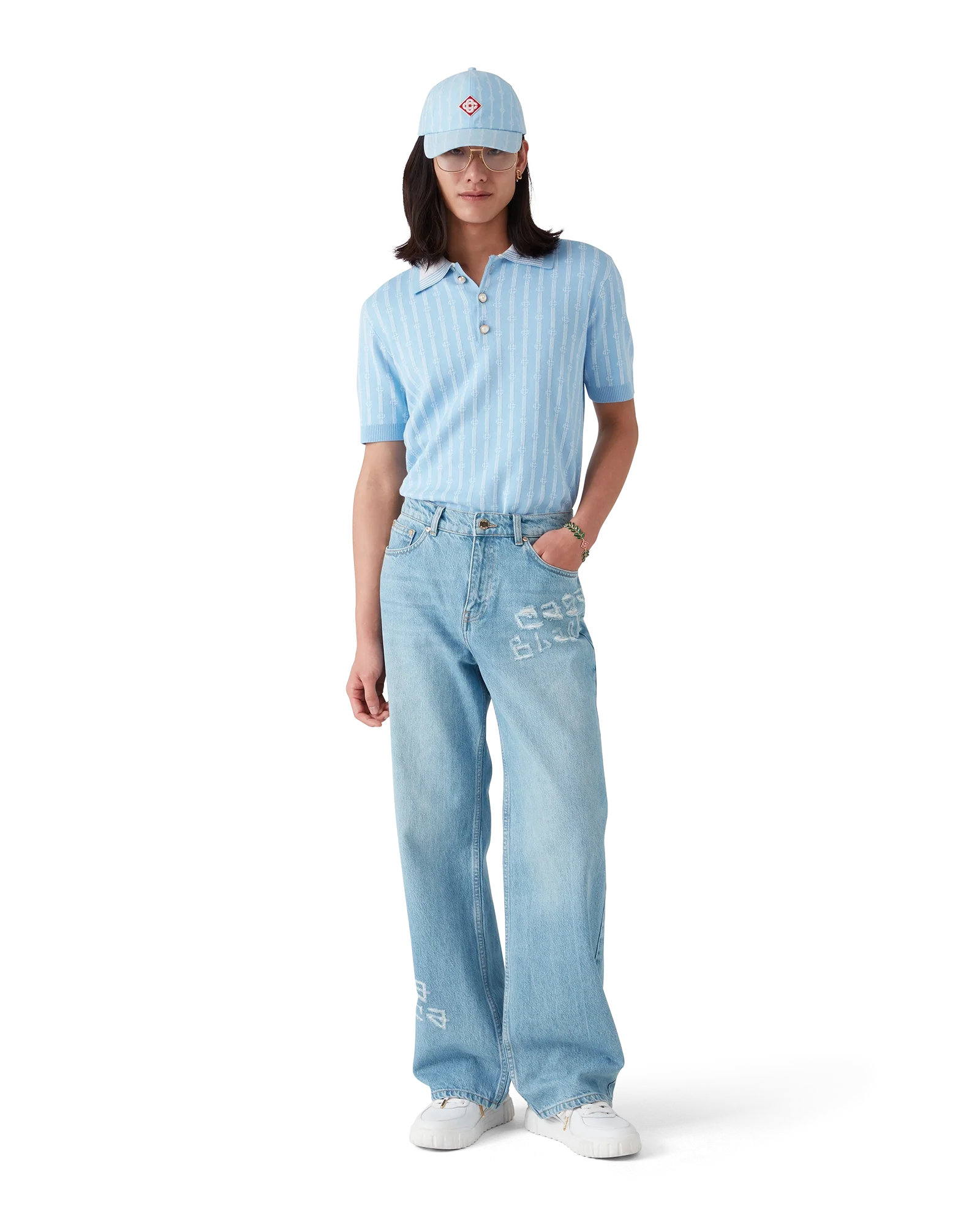 Polo monogramme