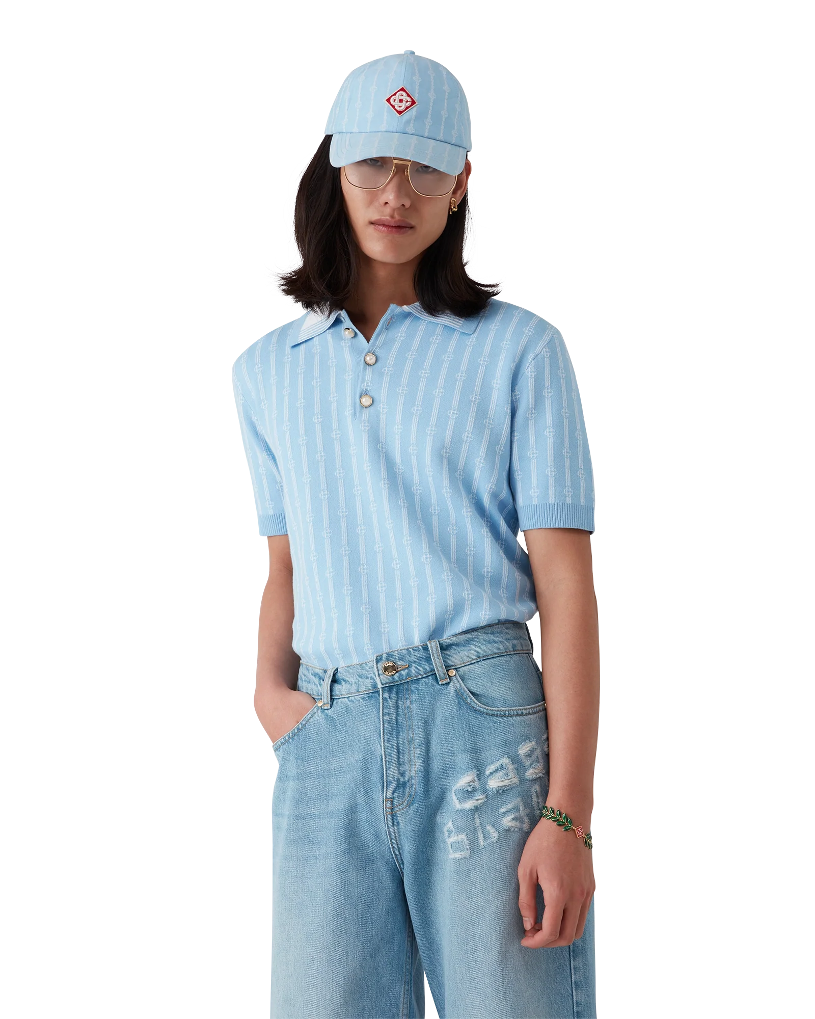 Polo monogramme