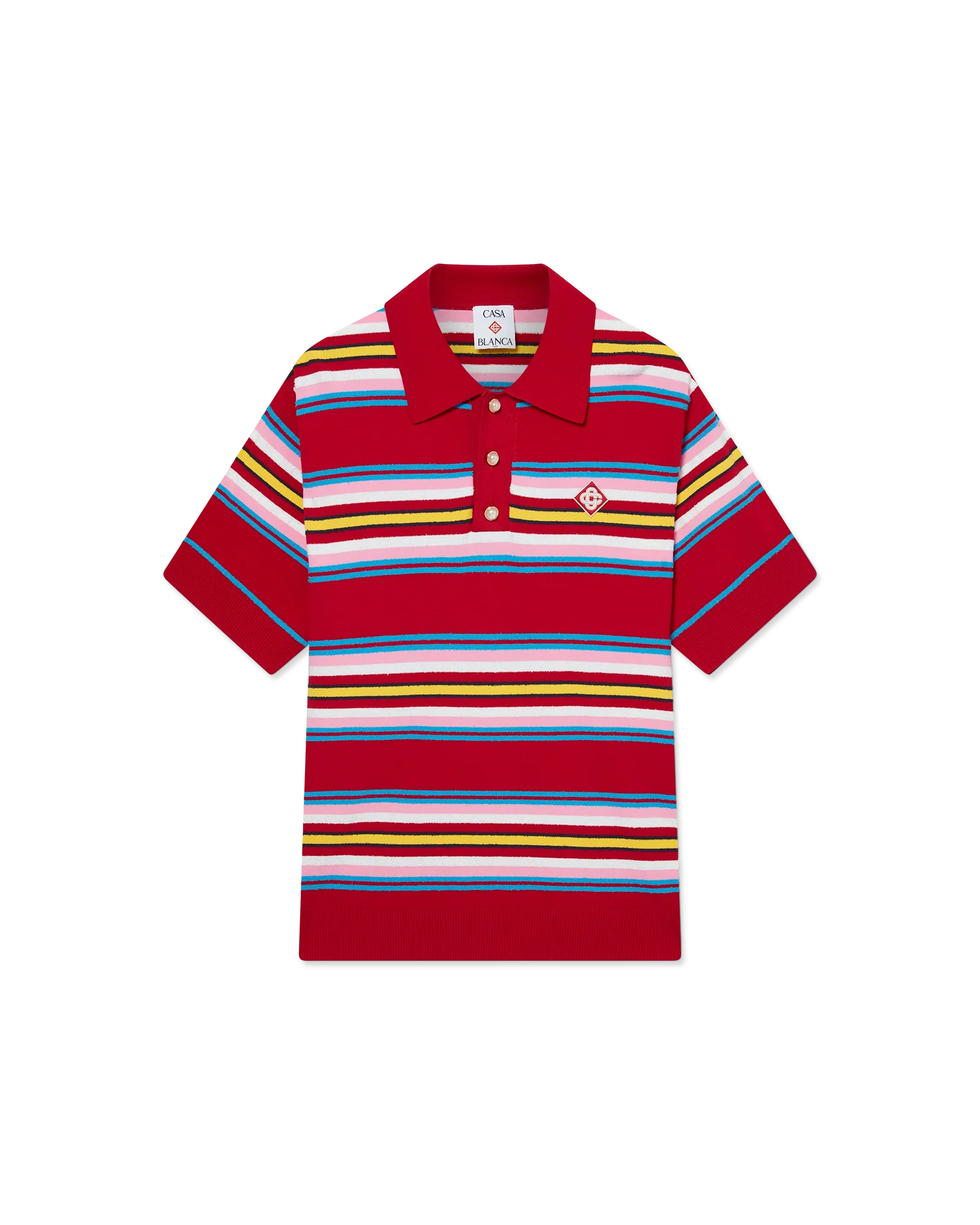 Polo oversize à rayures