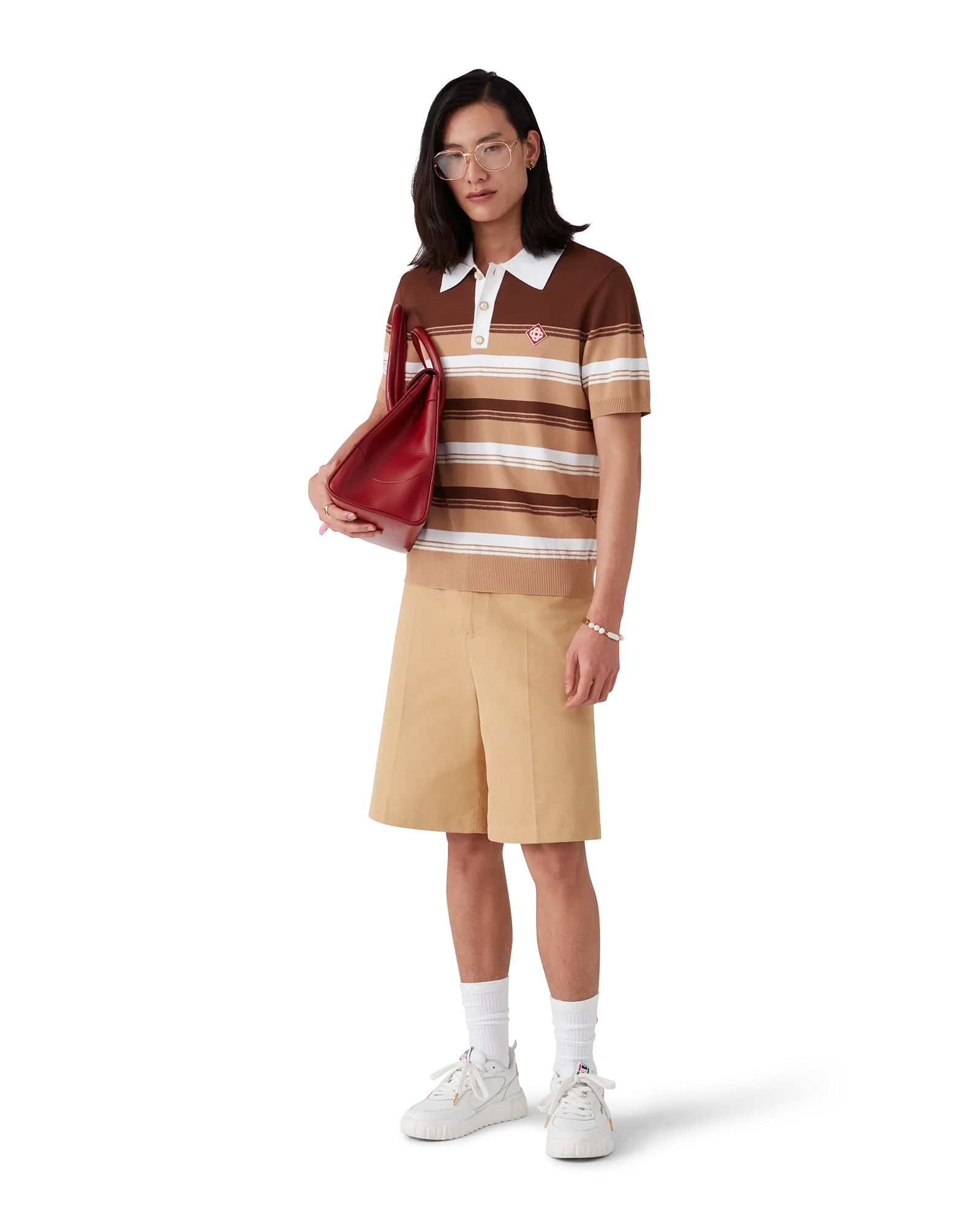 Polo à rayures