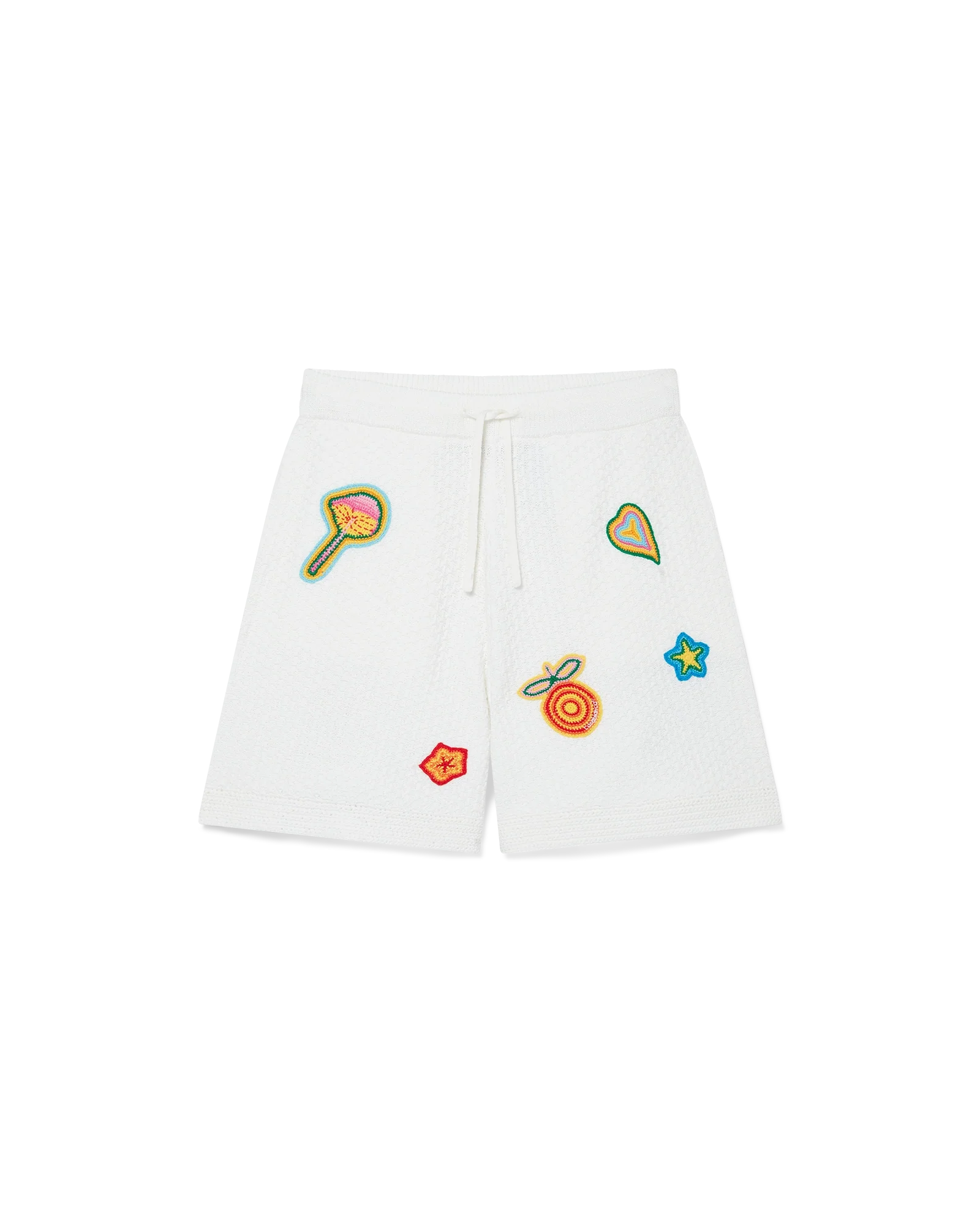 Short en crochet à motifs