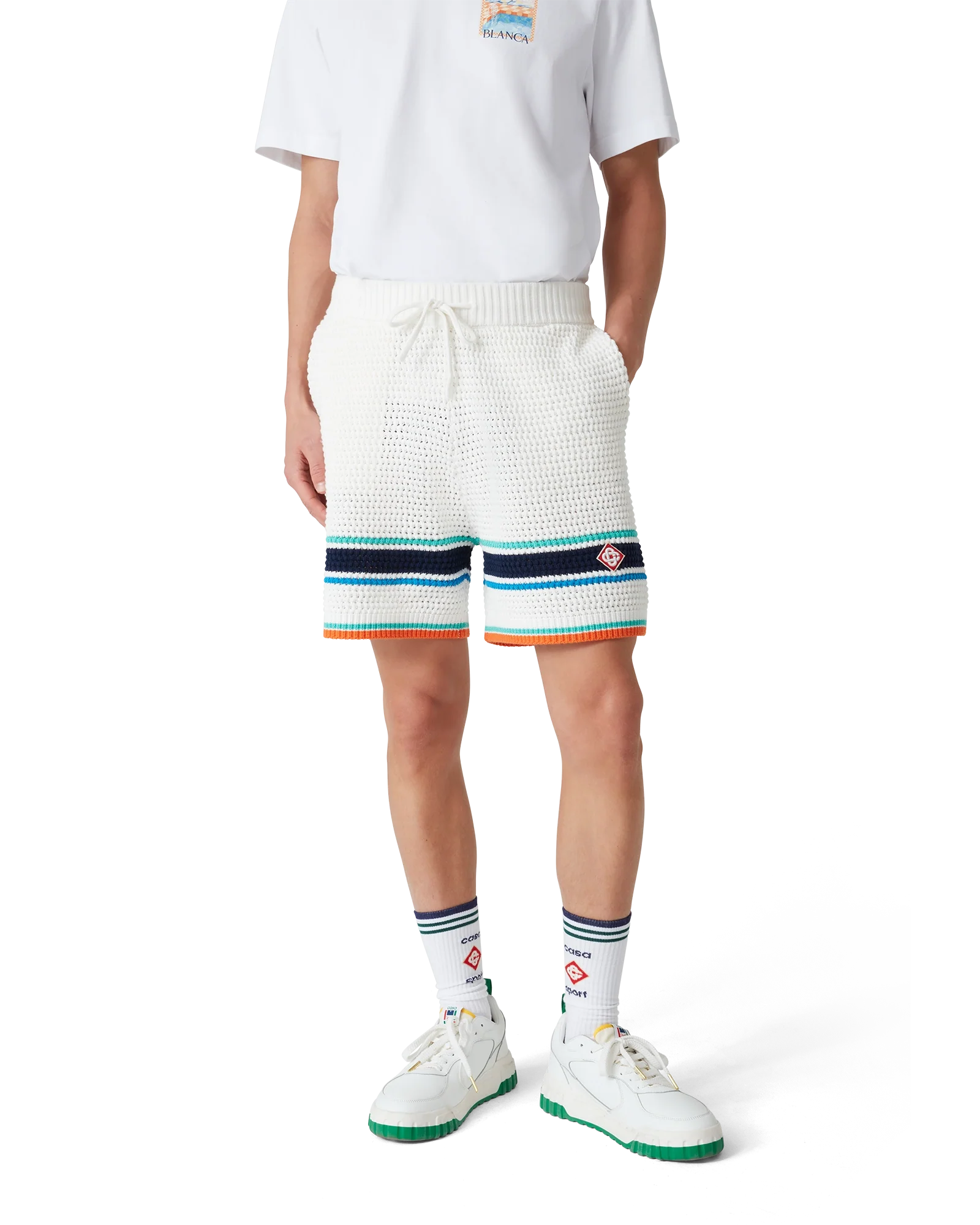 Short de tennis en crochet