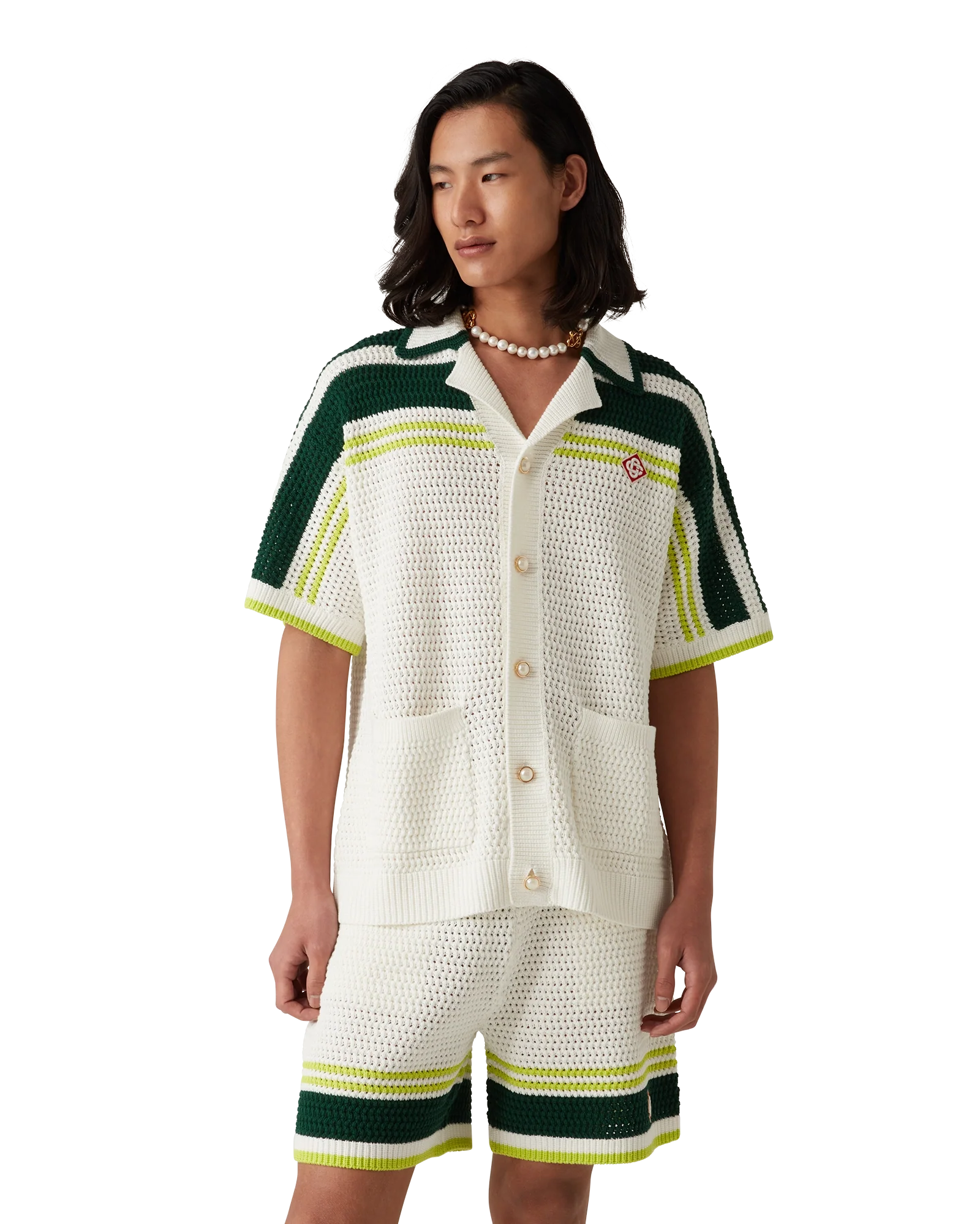 Chemise en crochet pour le tennis