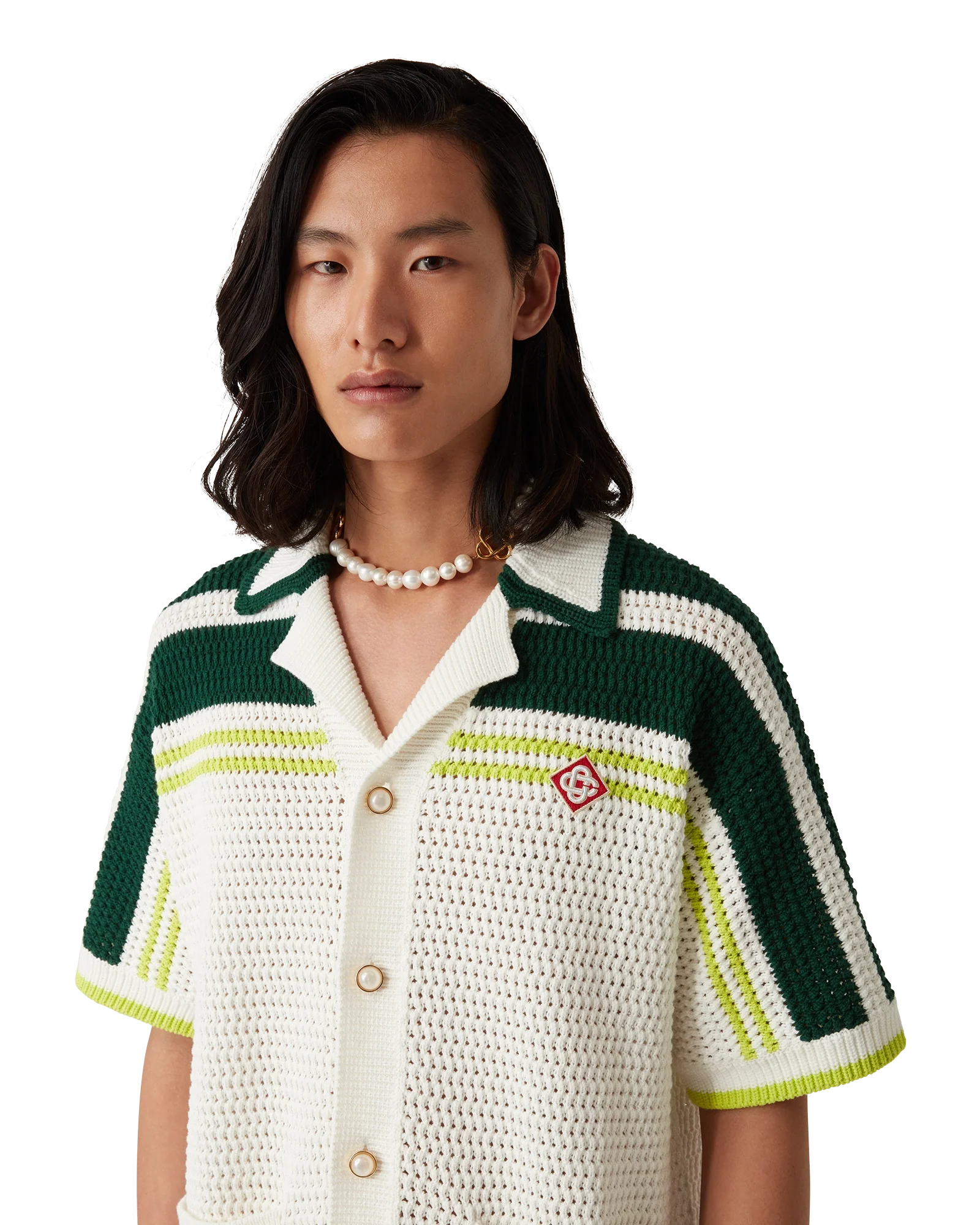 Chemise en crochet pour le tennis