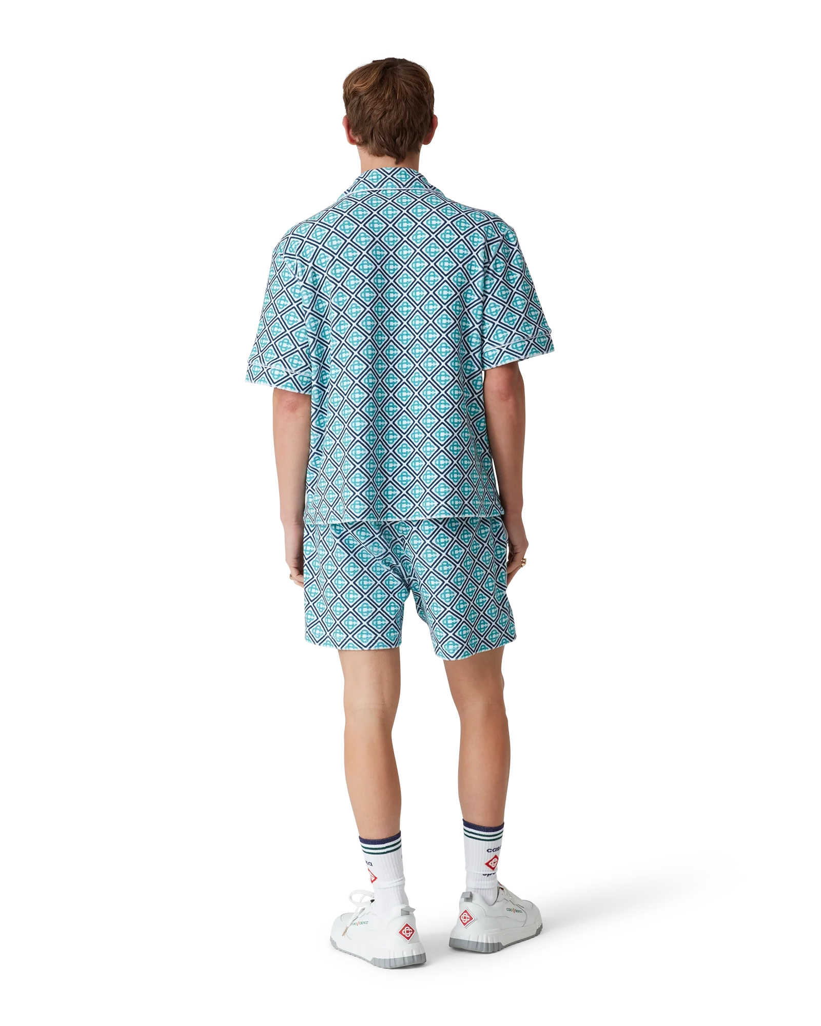 Chemise éponge monogramme