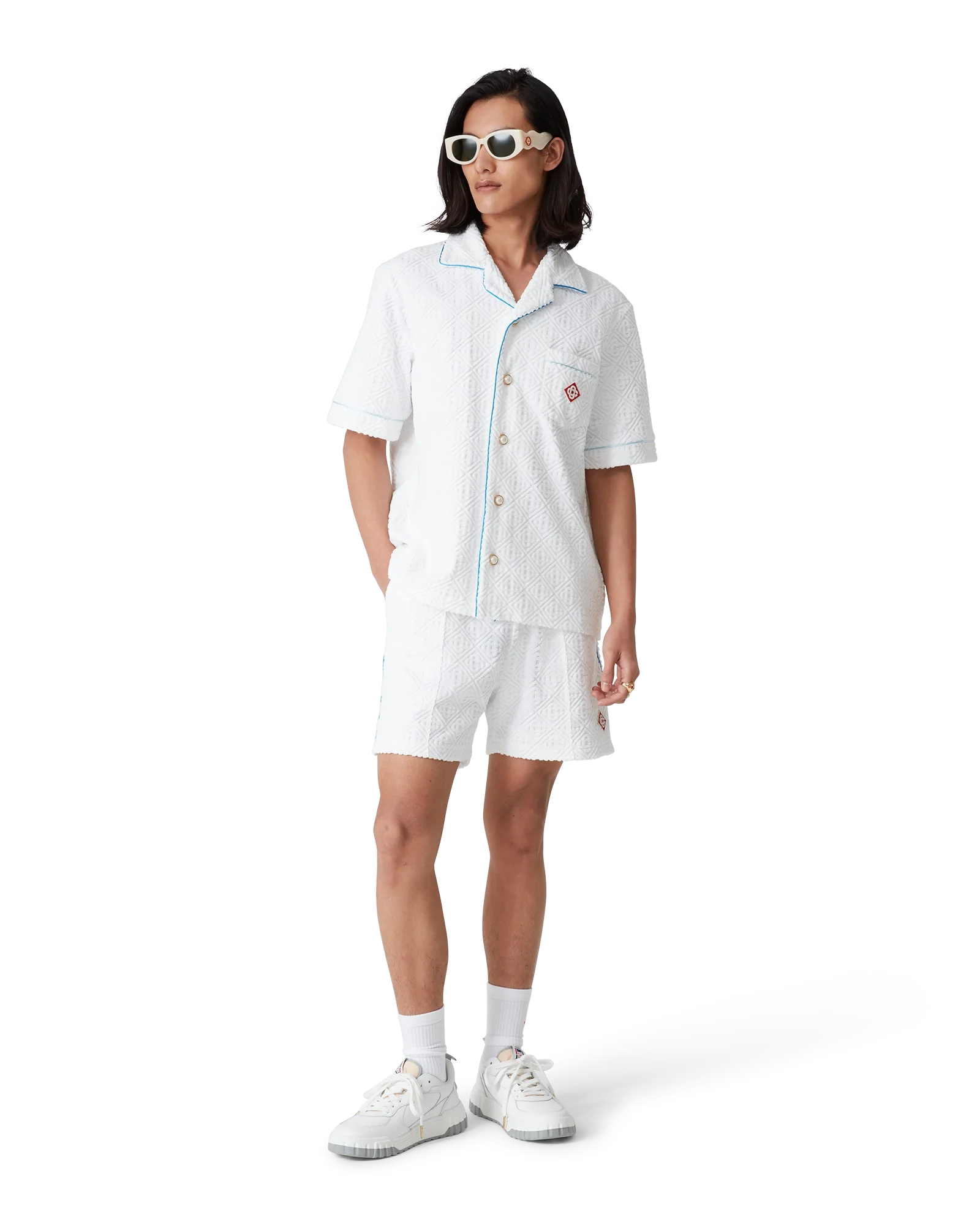 Chemise Tennis Stripe Towelling