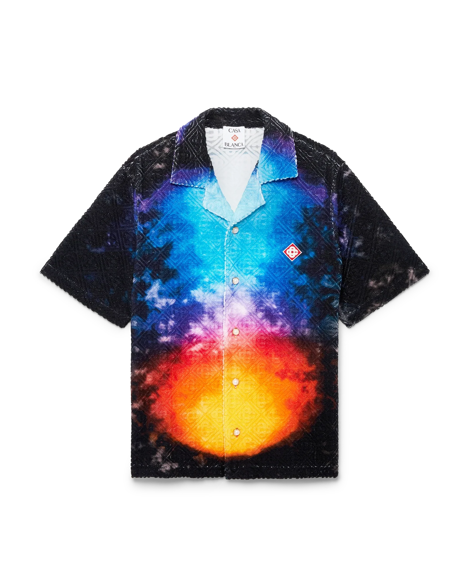 Chemise éponge dégradée