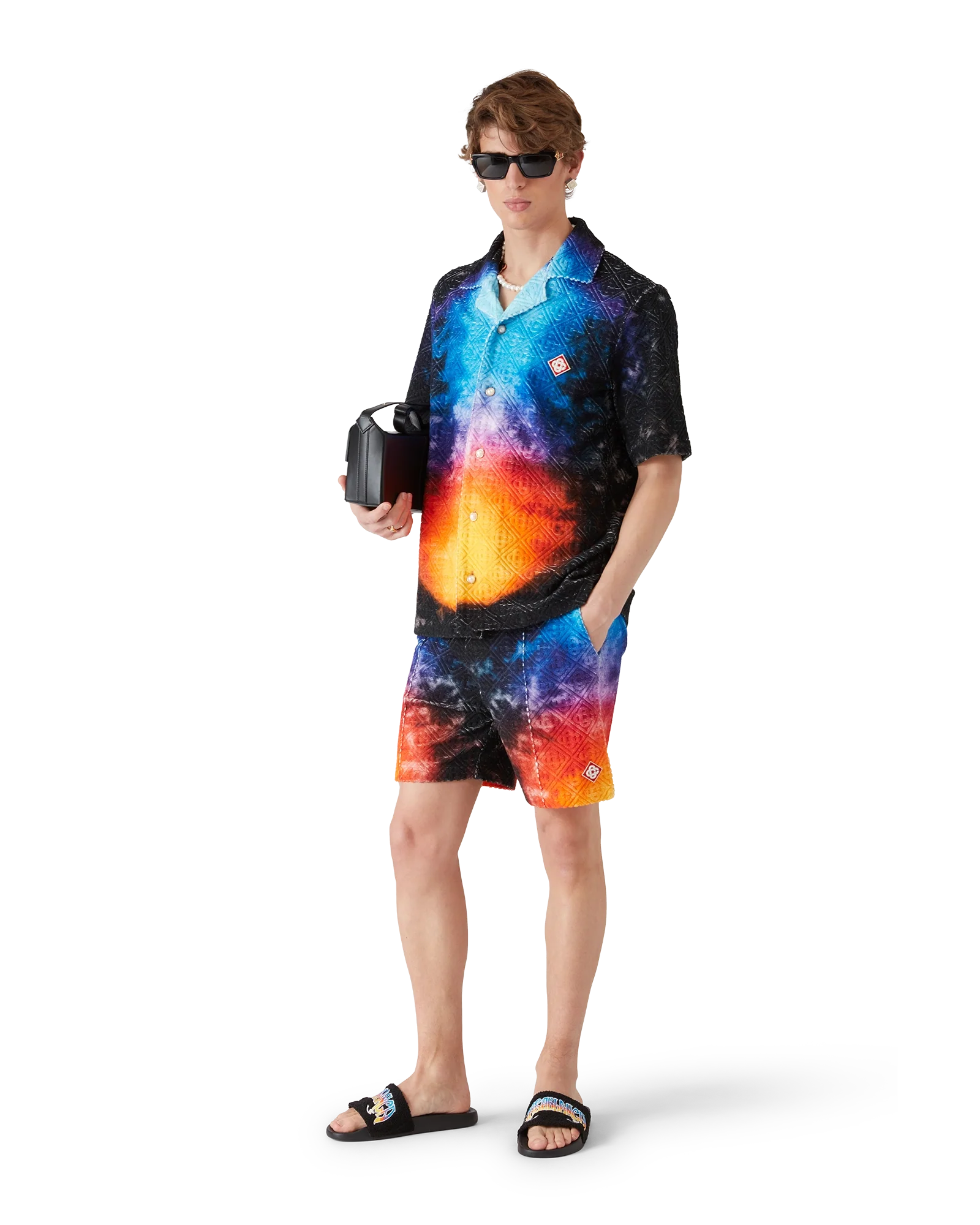 Chemise éponge dégradée