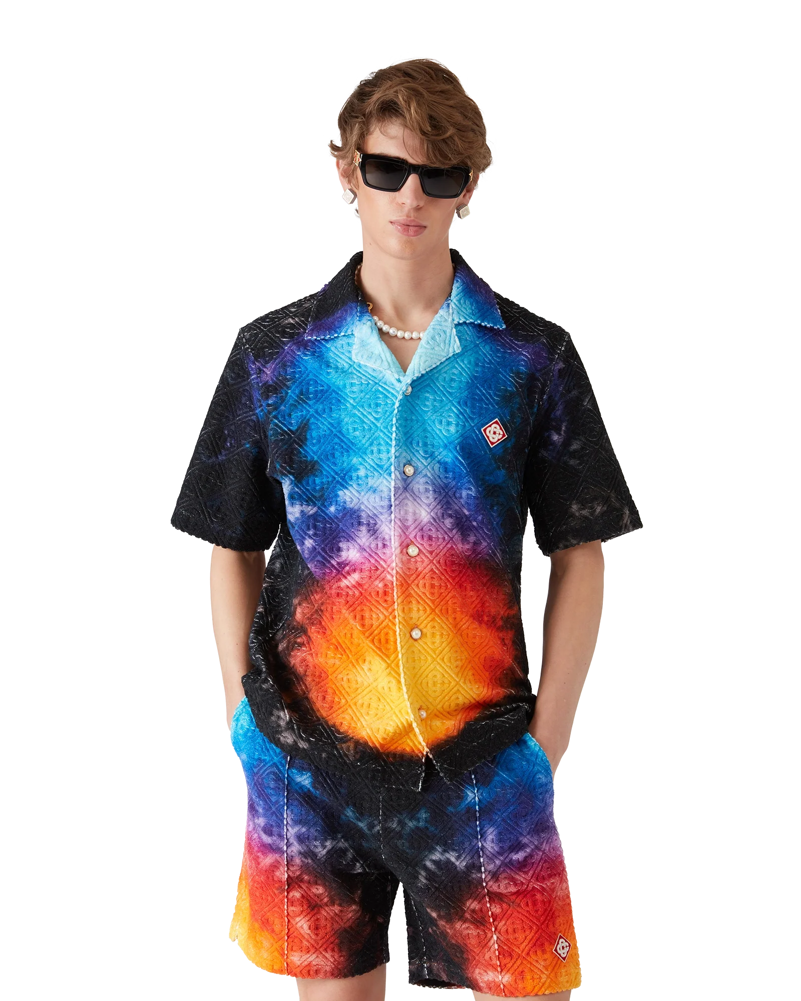 Chemise éponge dégradée