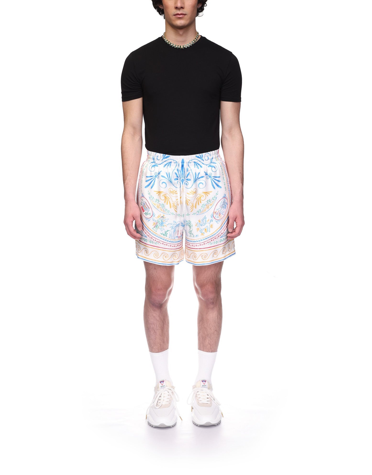 Short en soie Crayon Vase