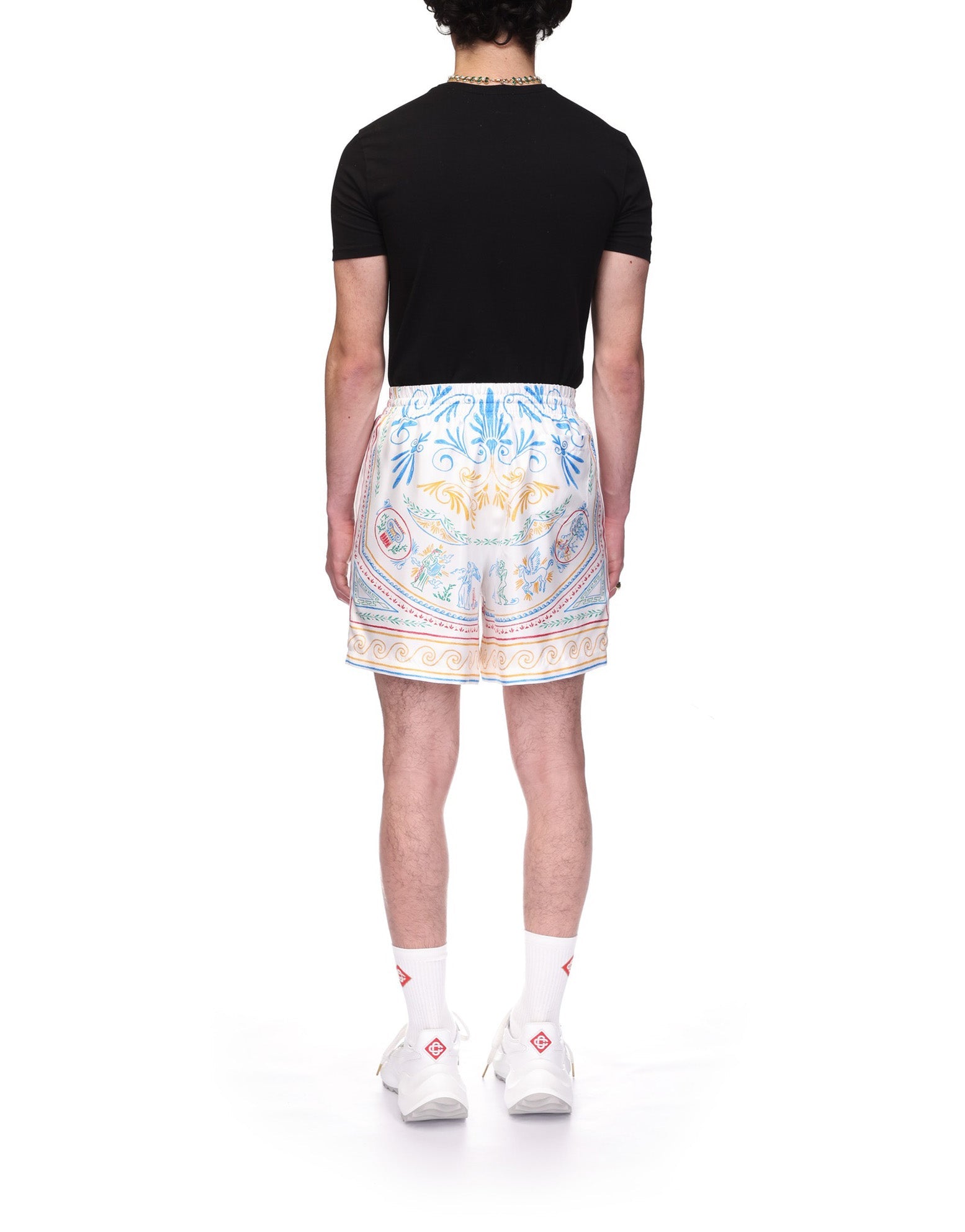 Short en soie Crayon Vase
