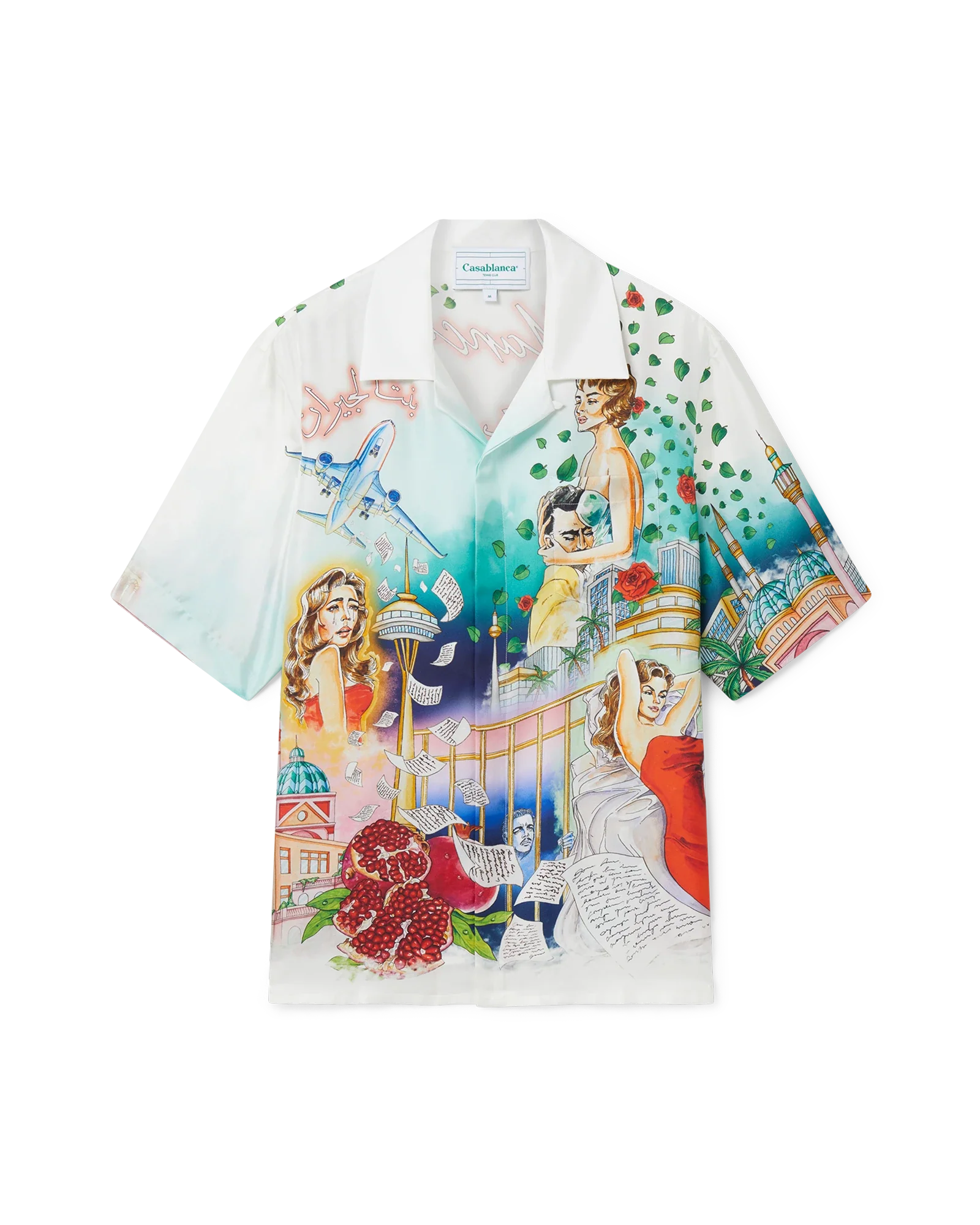 Chemise en soie La Liaison