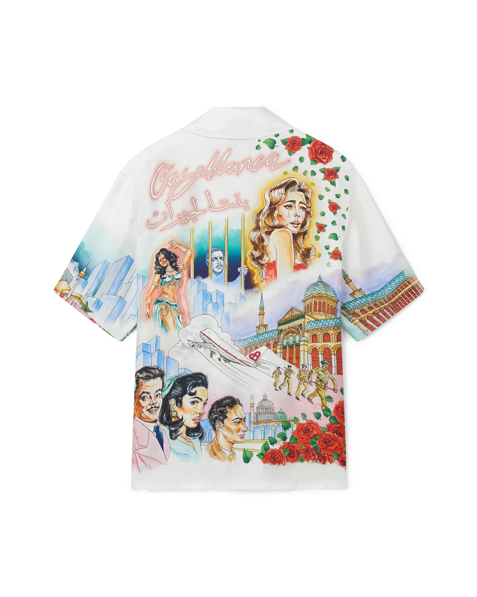 Chemise en soie La Liaison