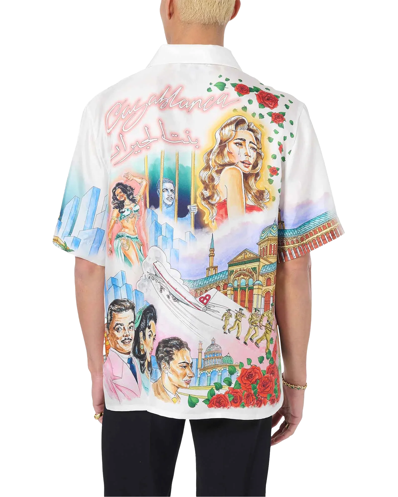 Chemise en soie La Liaison