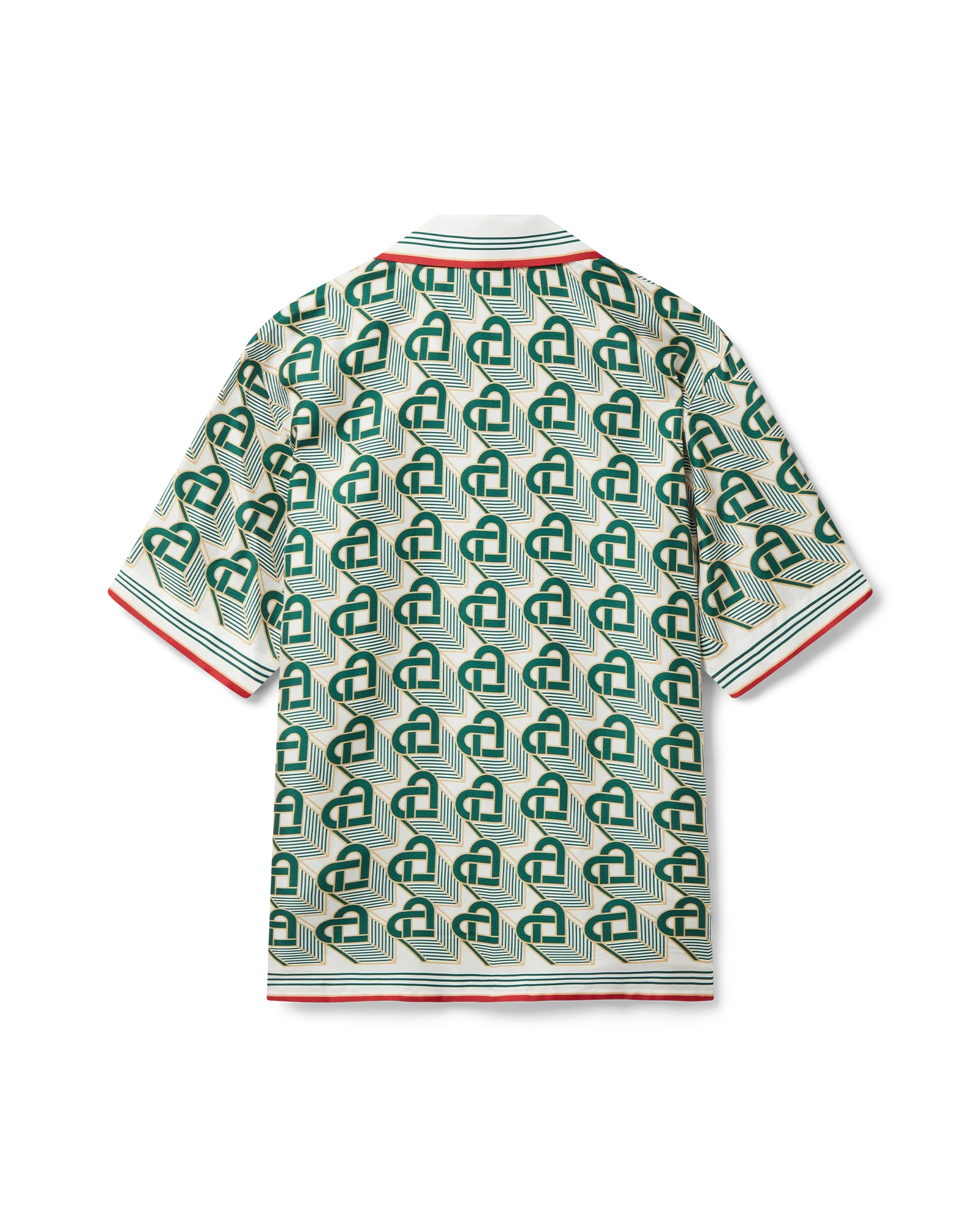 Chemise en soie Heart Monogram