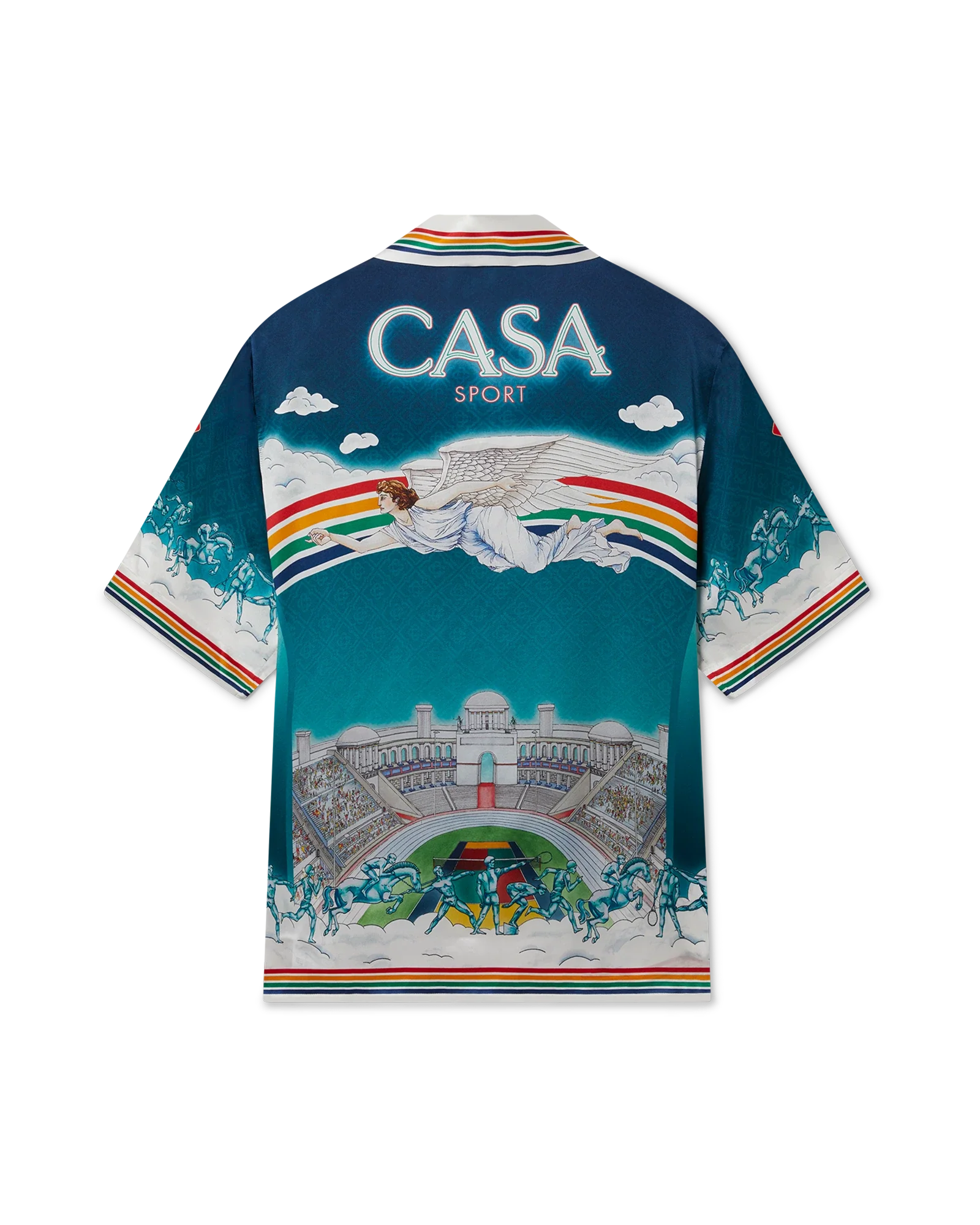 Chemise en soie La Déesse Du Stade