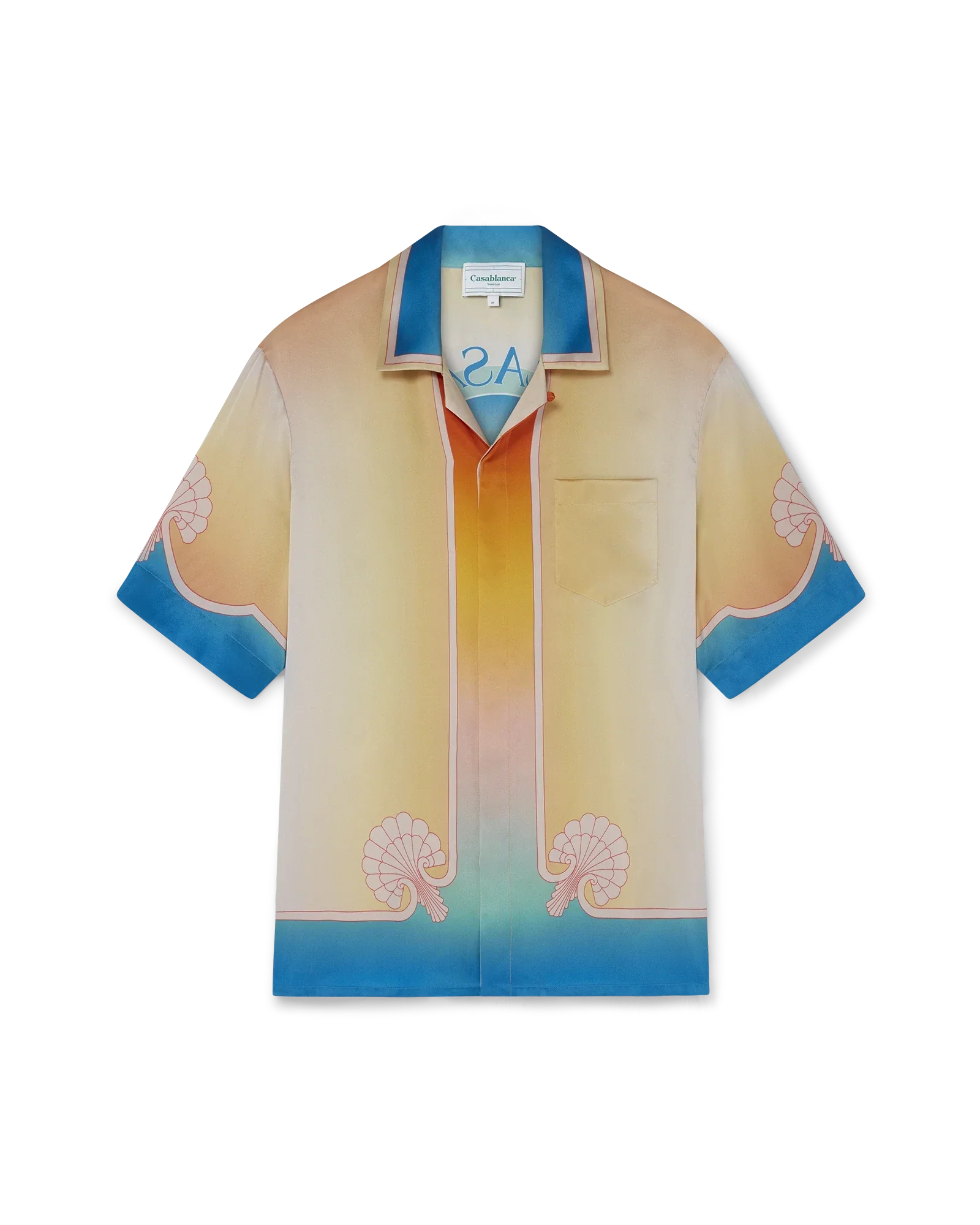 Chemise en soie L'Arc Coloré