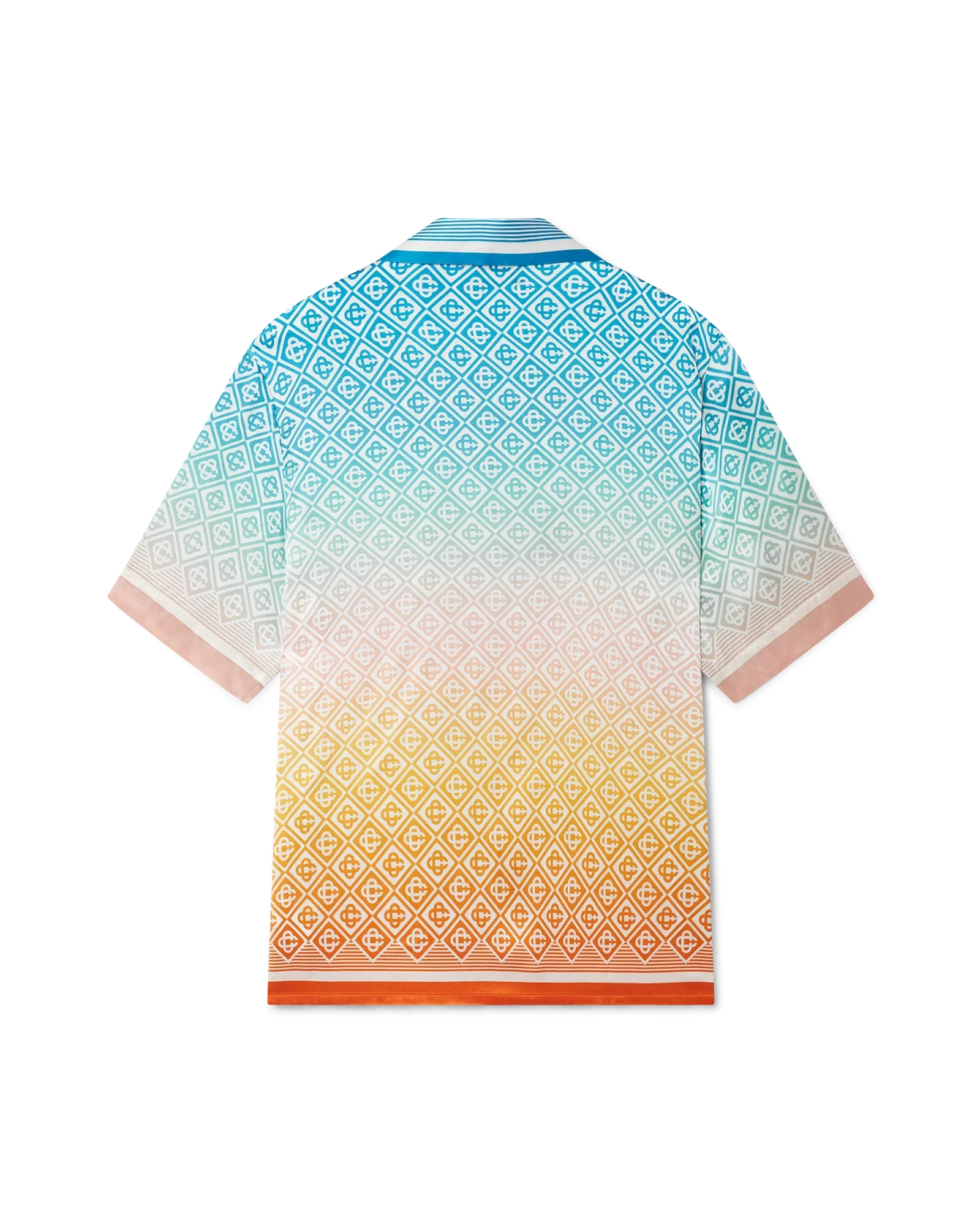 Chemise en soie Gradient Monogram