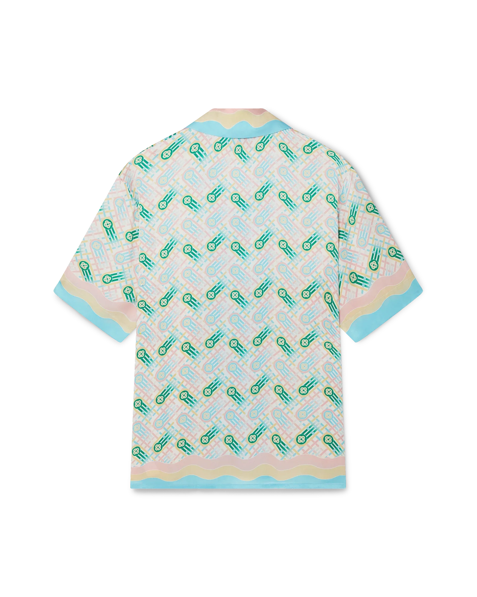 Chemise en soie Ping Pong Short Sleeve