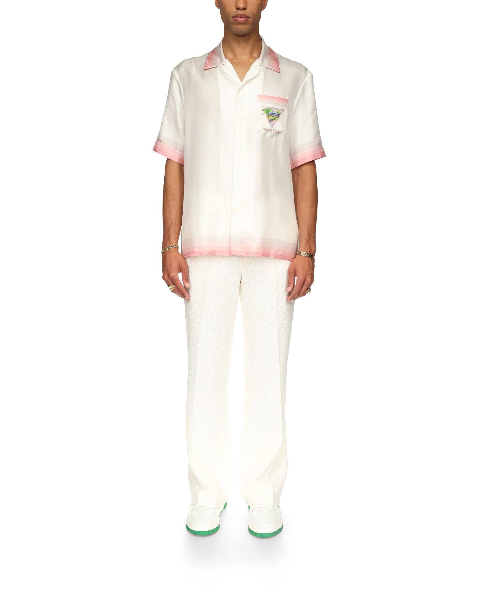 Chemise en soie Tennis Club Icon Short Sleeve