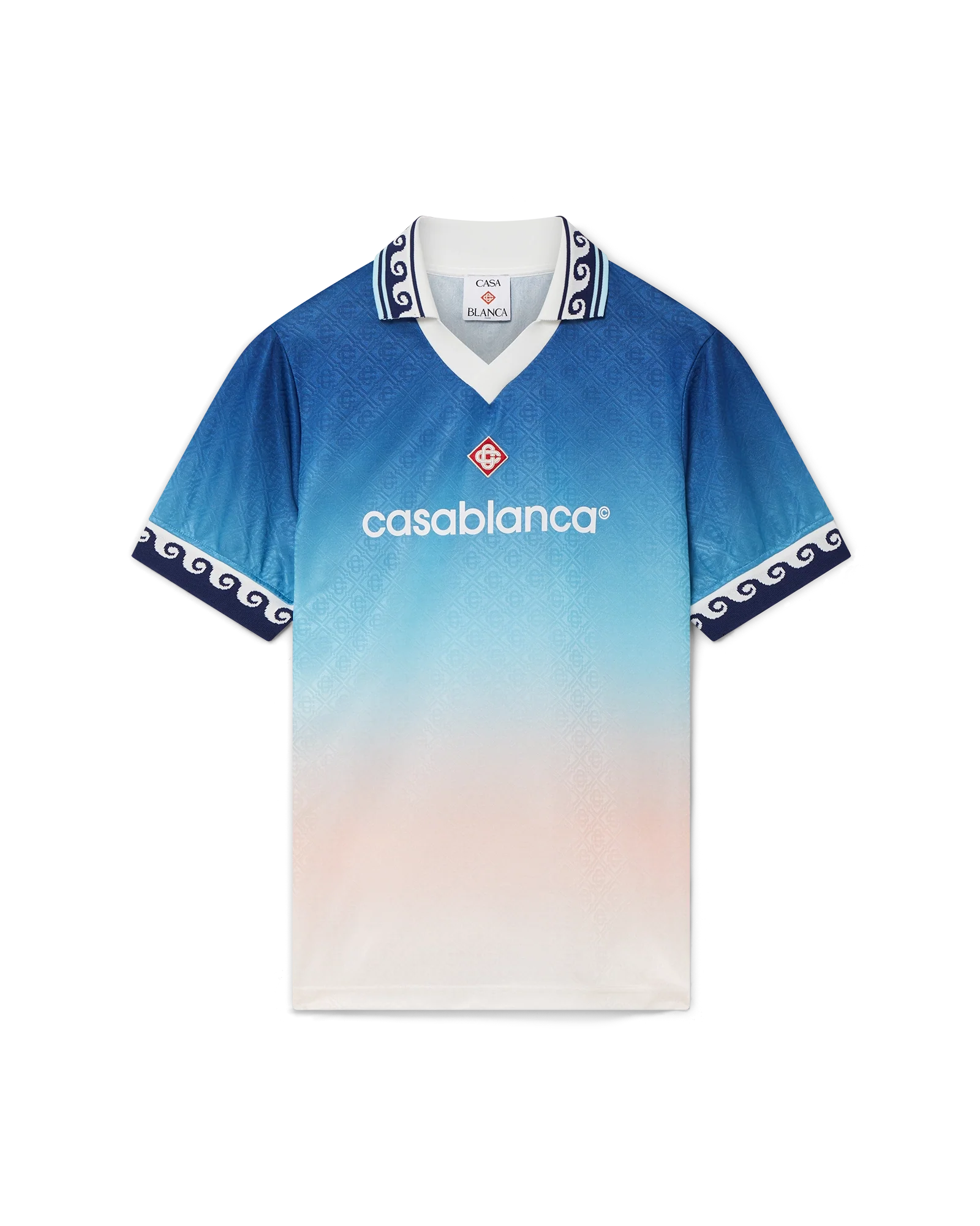 Maillot de football Jacquard dégradé