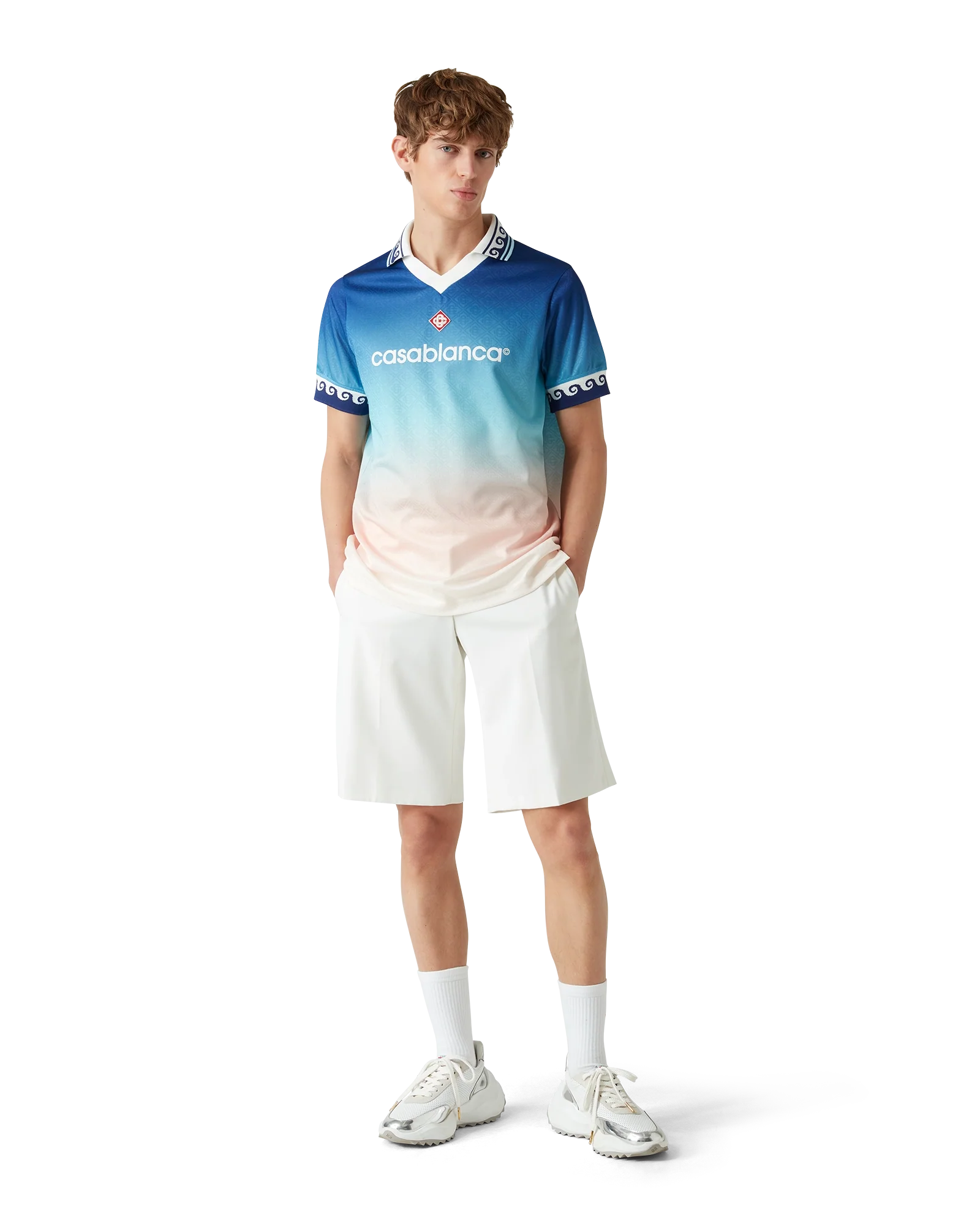 Maillot de football Jacquard dégradé