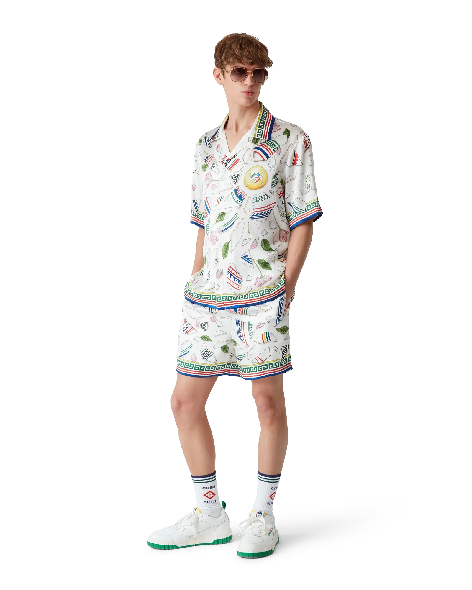 Chemise en soie Le Vase Brise Short Sleeve