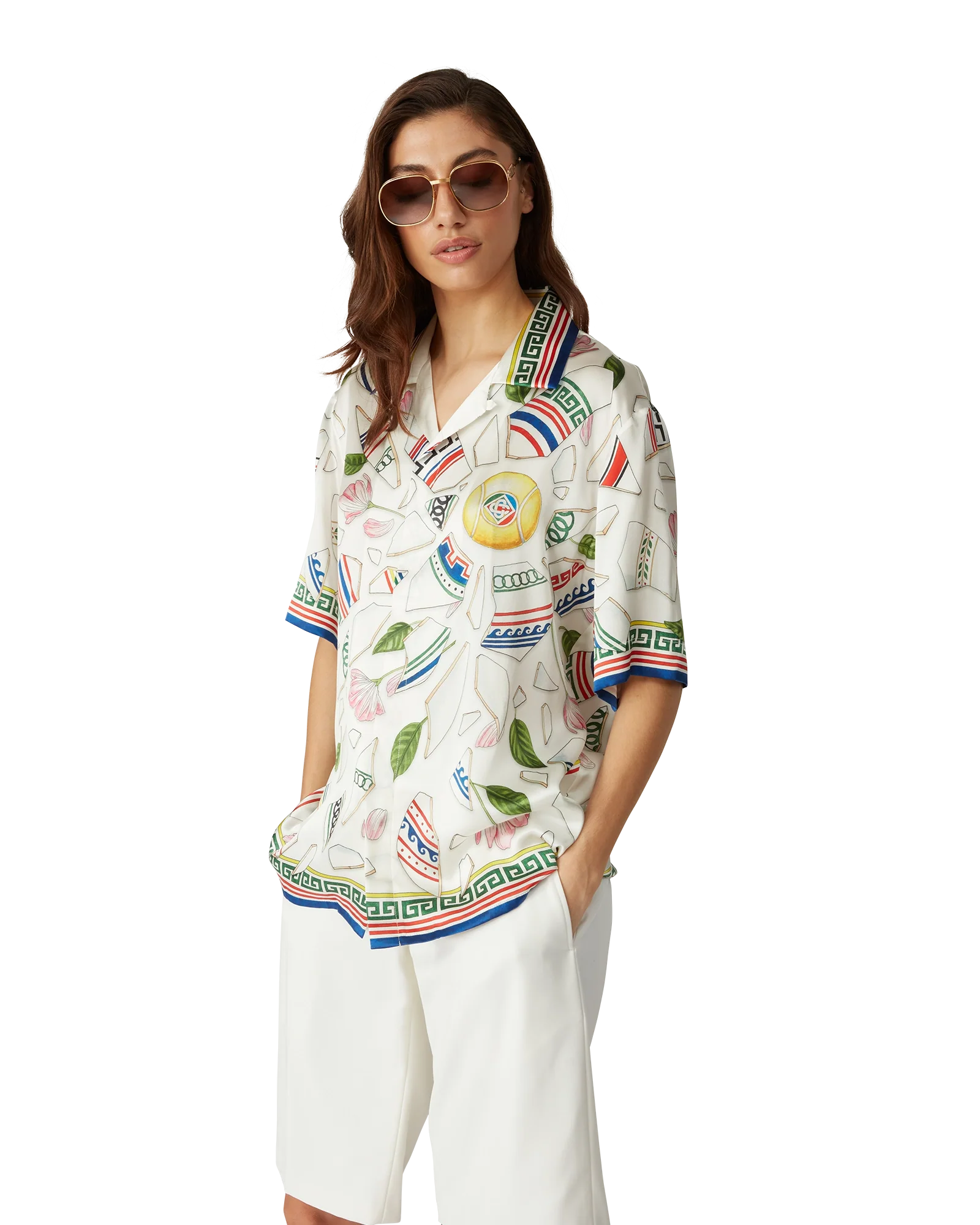 Chemise en soie Le Vase Brise