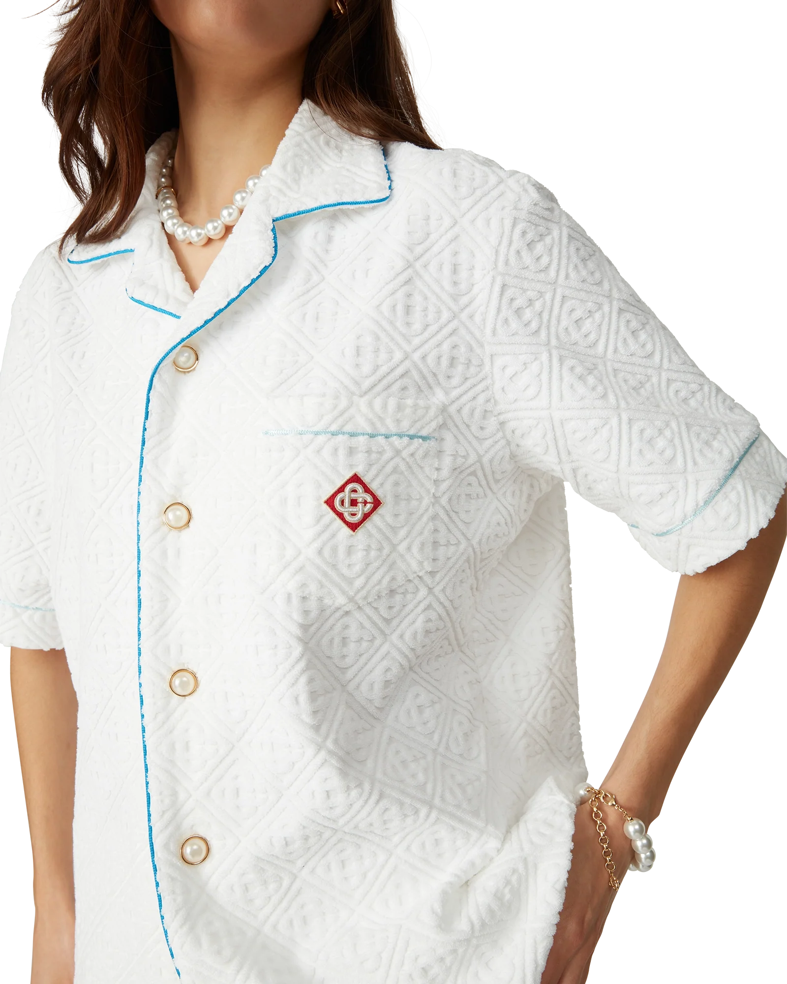 Chemise Monogram Towelling