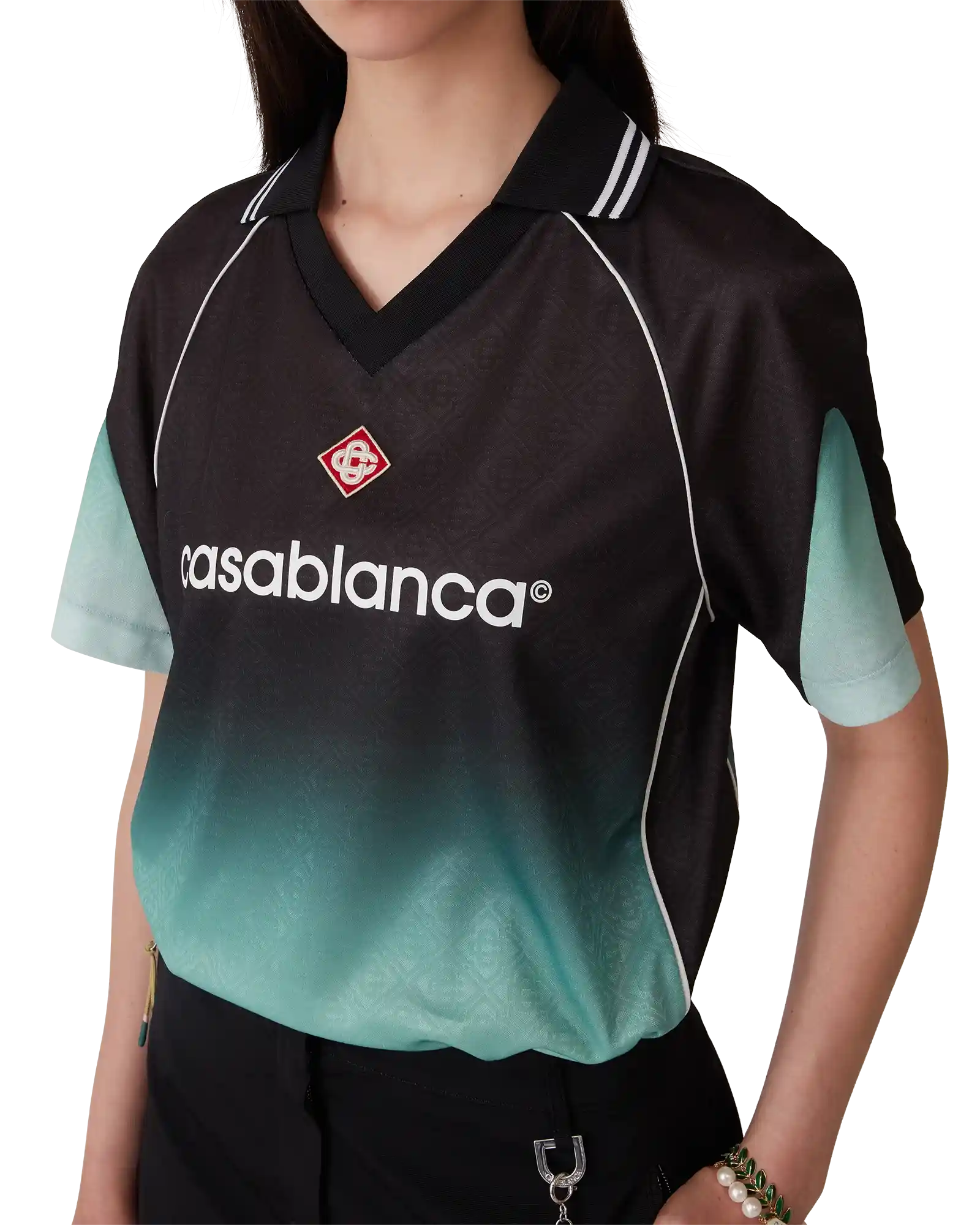 Maillot de football Gradient Monogram Jacquard