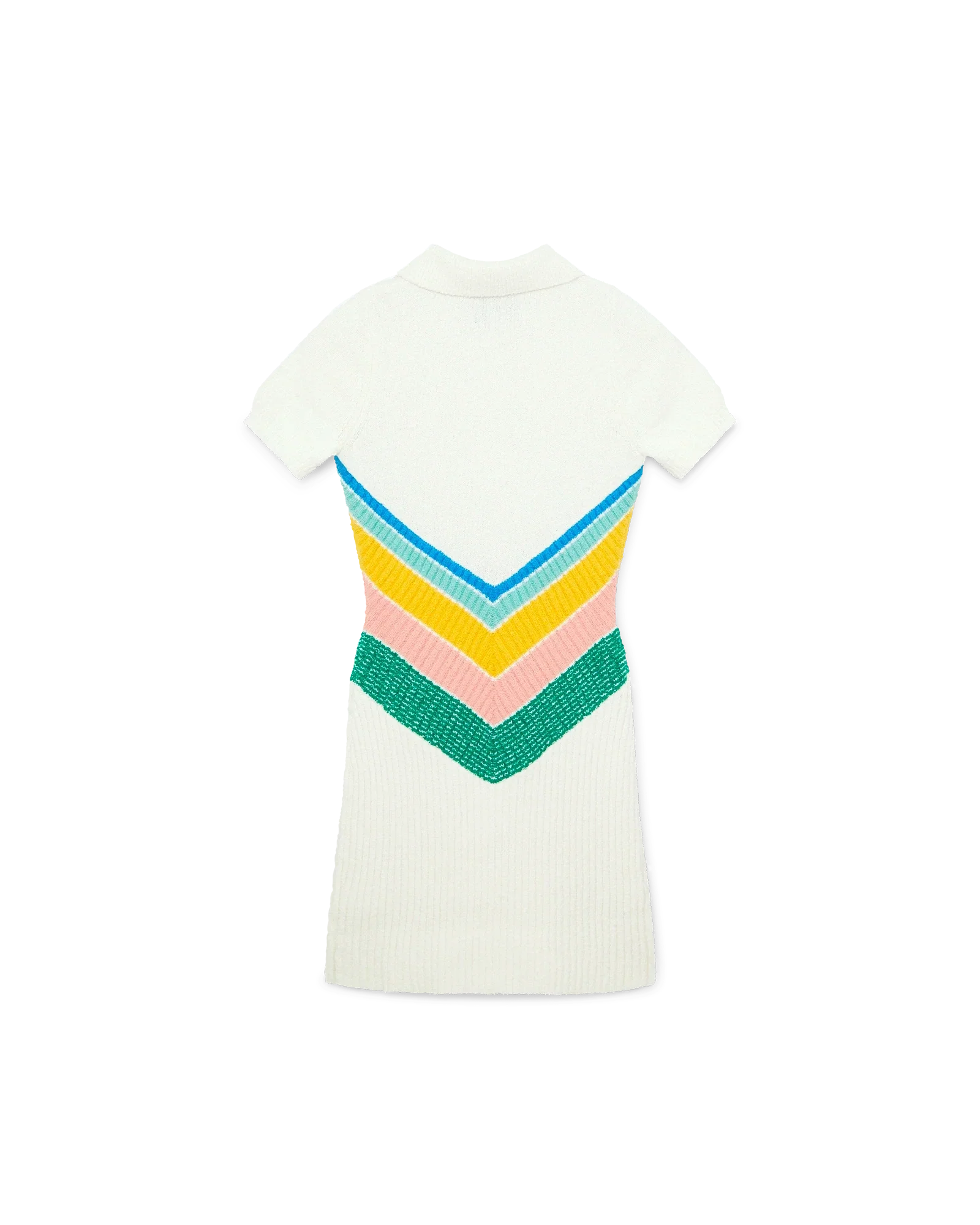 Robe à chevrons en boucle