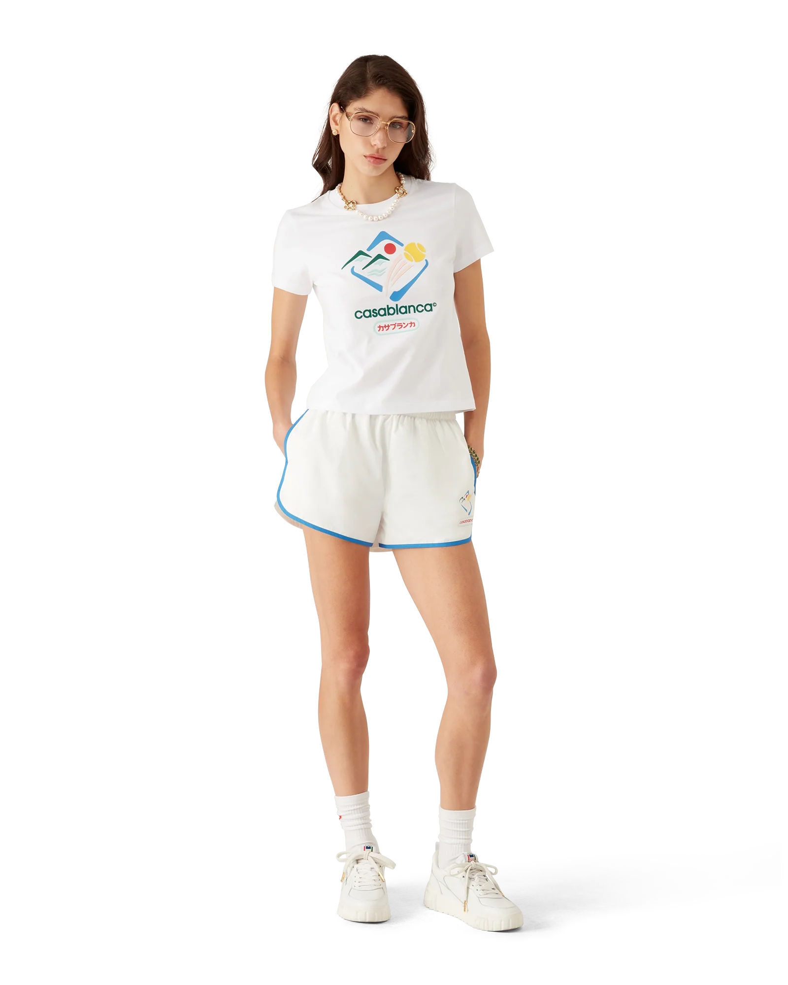 T-Shirt Montagne Sportif Cropped