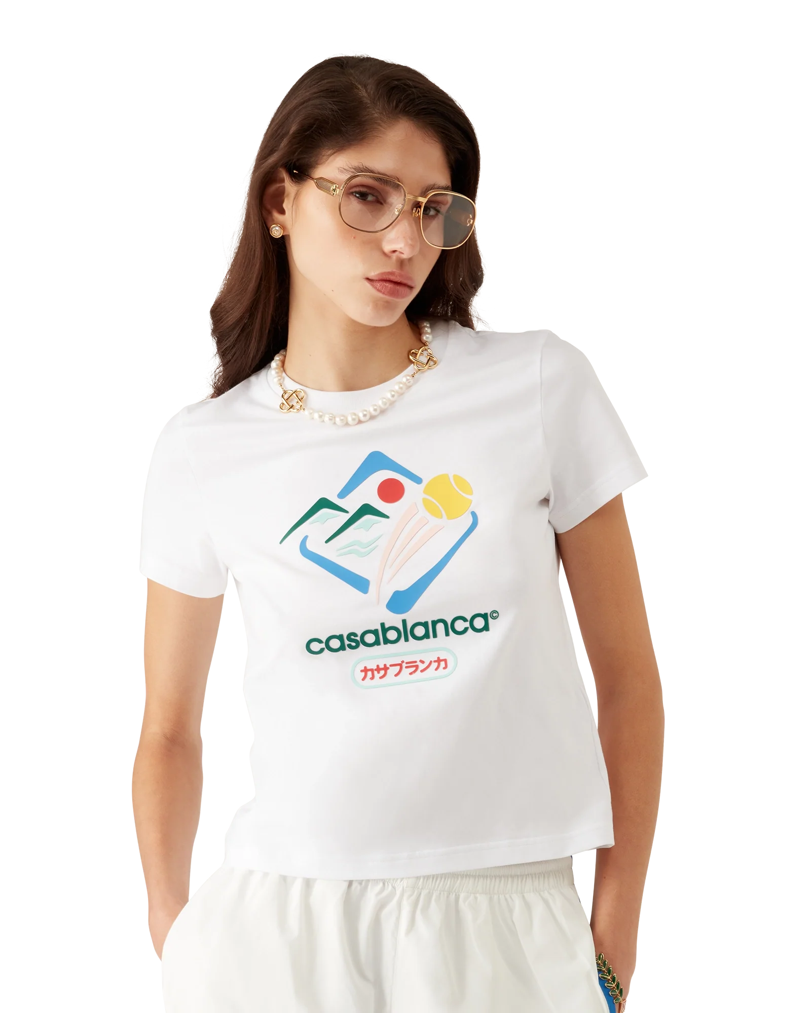 T-Shirt Montagne Sportif Cropped