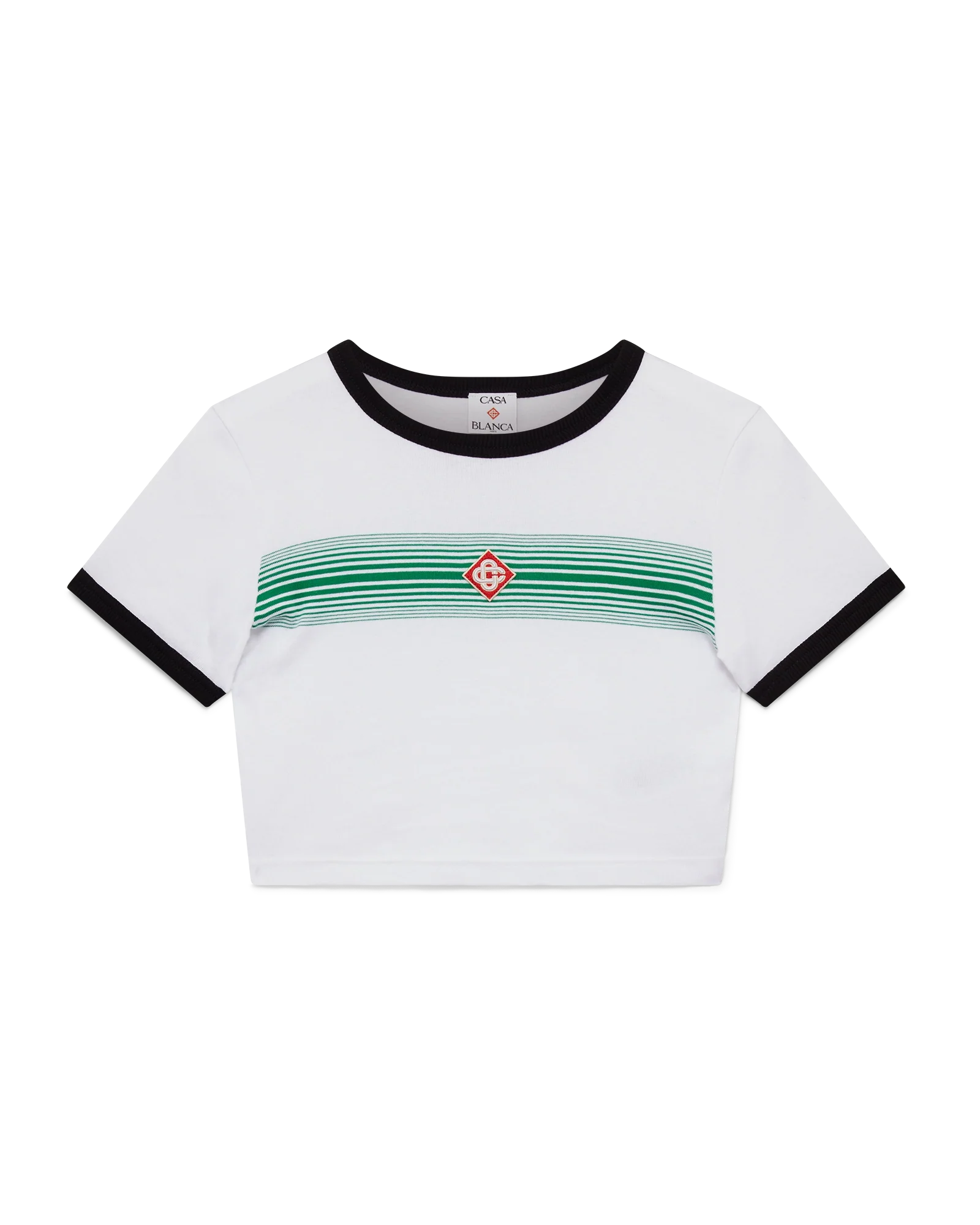 T-Shirt Gradient Stripe Ringer