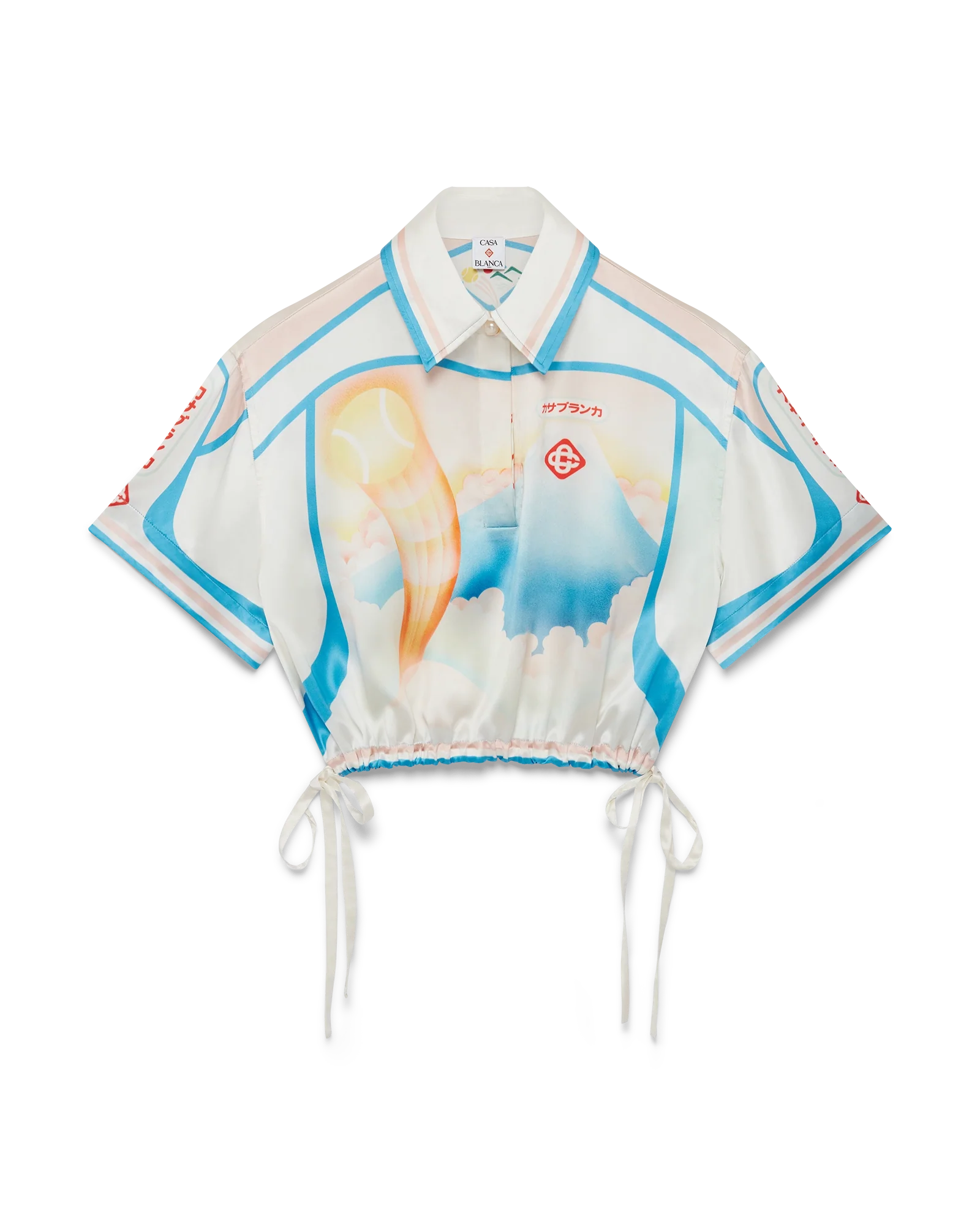 Chemise Fuji Dream Silk Cropped