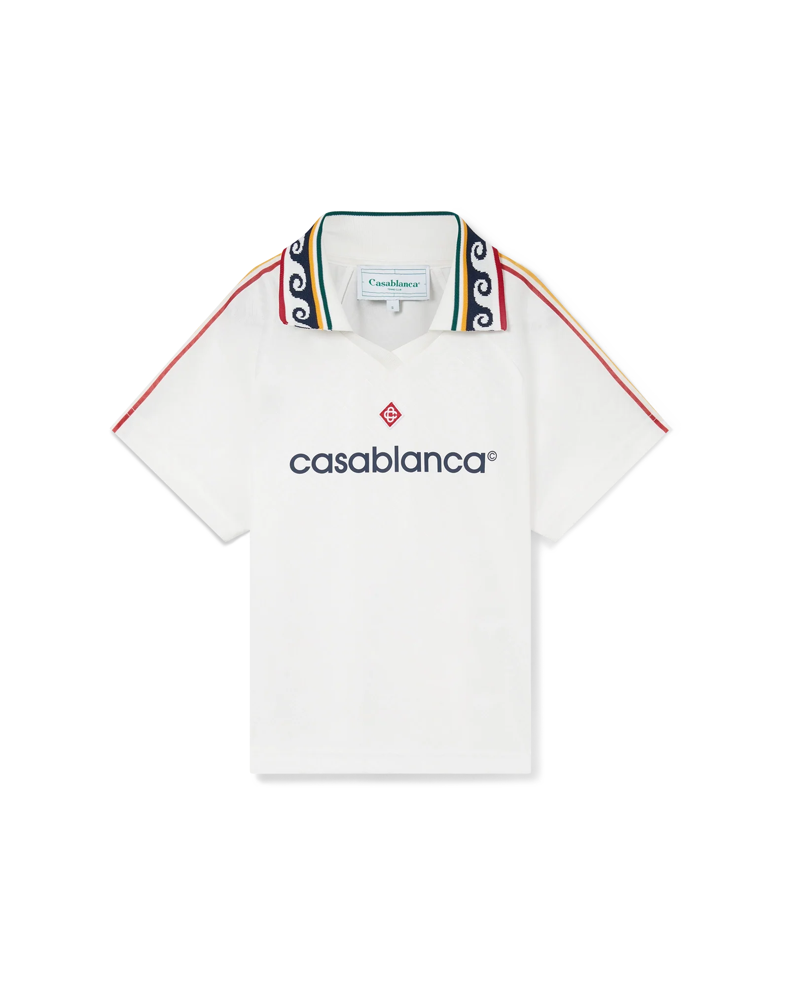 Maillot de football en jacquard avec monogramme