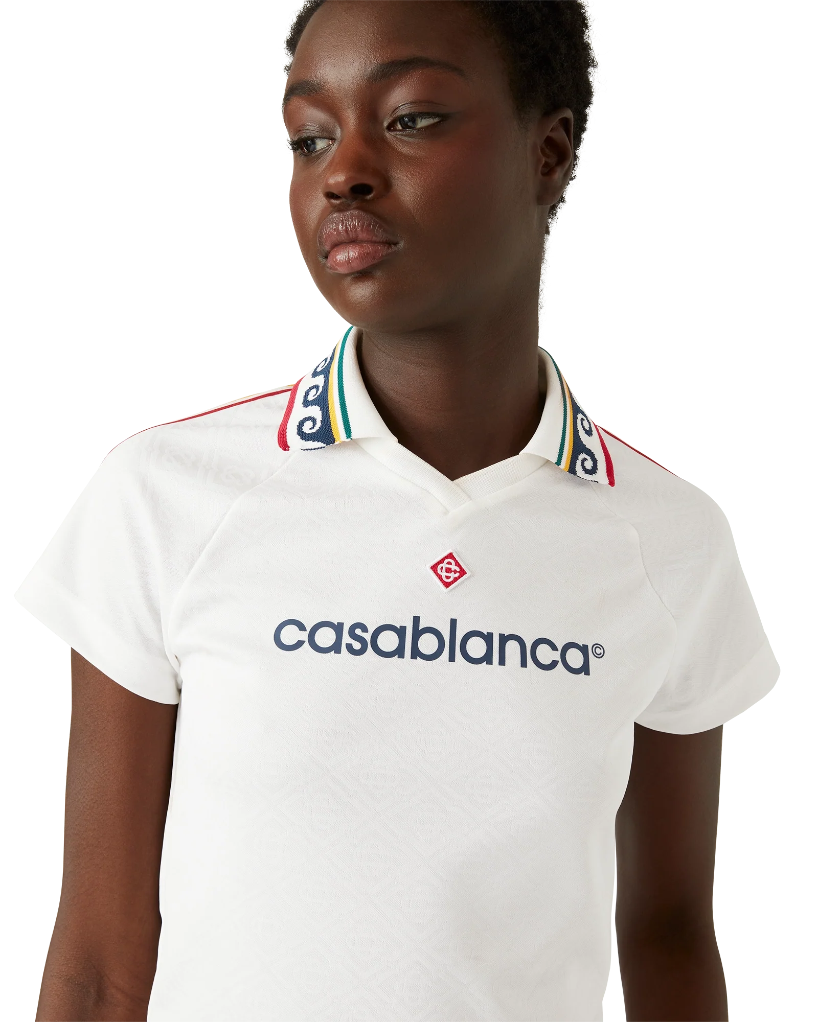 Maillot de football en jacquard avec monogramme