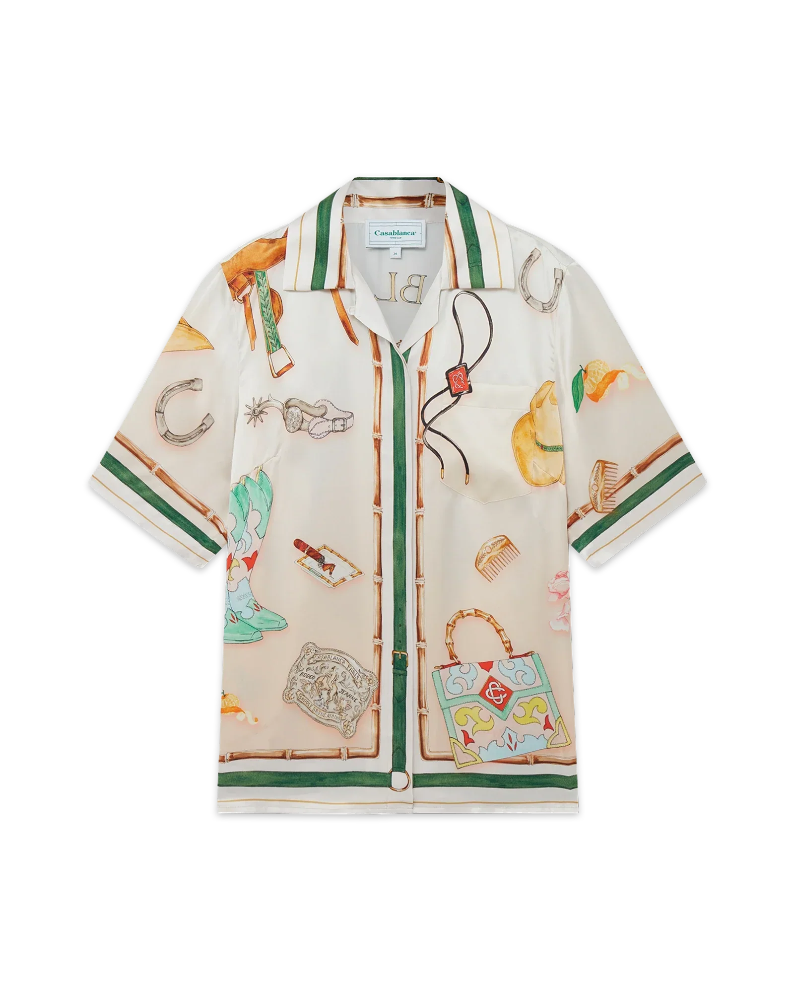 Chemise en soie L'Ecurie Blanche