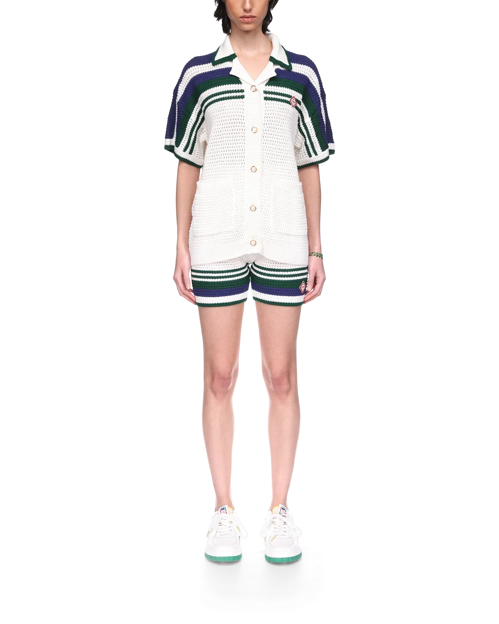Chemise en crochet pour le tennis