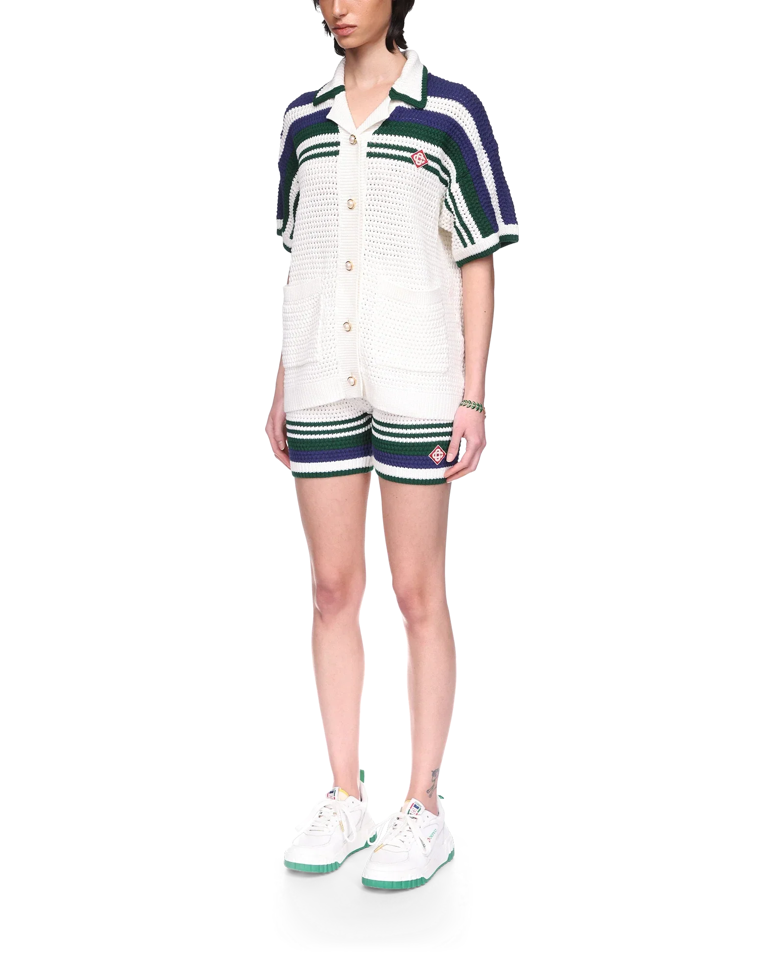 Chemise en crochet pour le tennis
