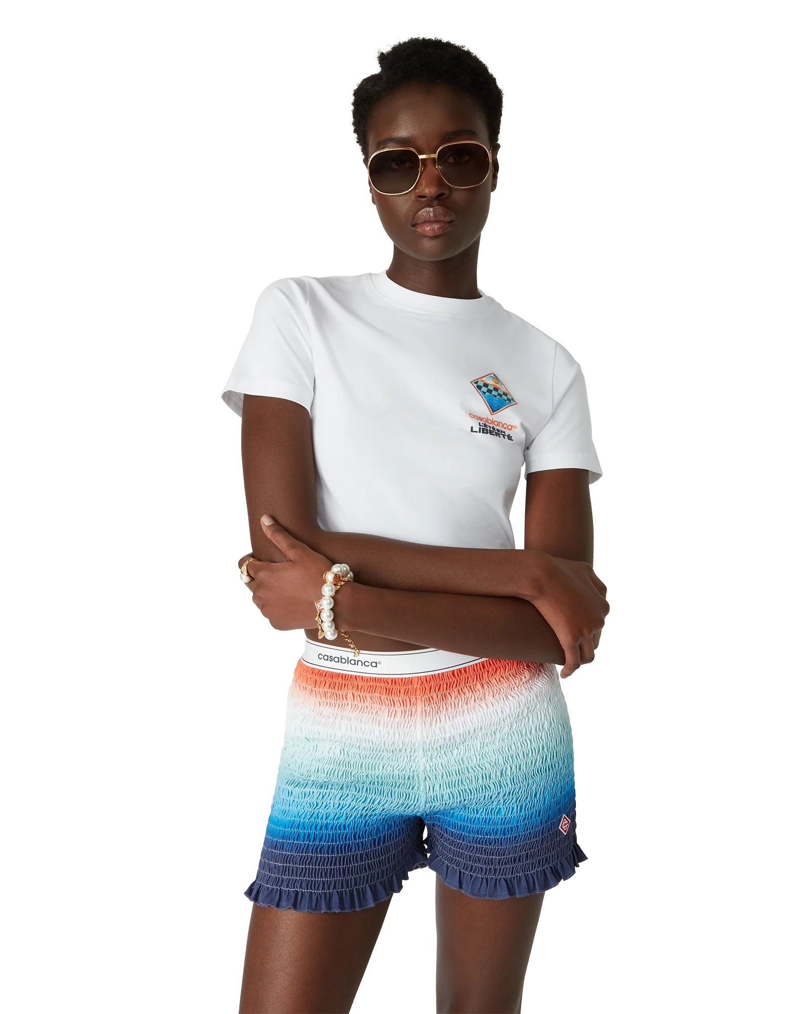 T-Shirt The L'Été En Liberté Cropped