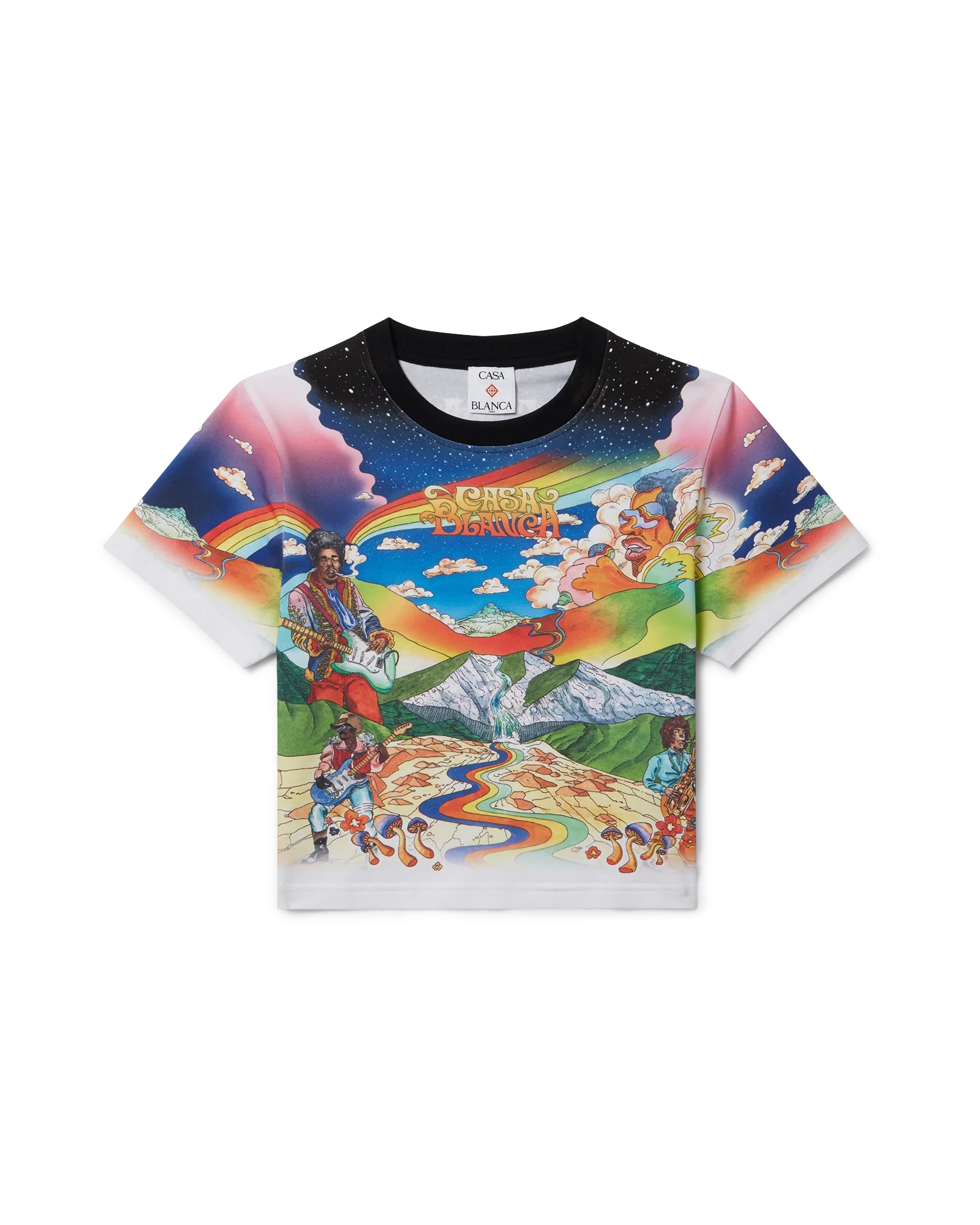 T-Shirt La Musique Cropped