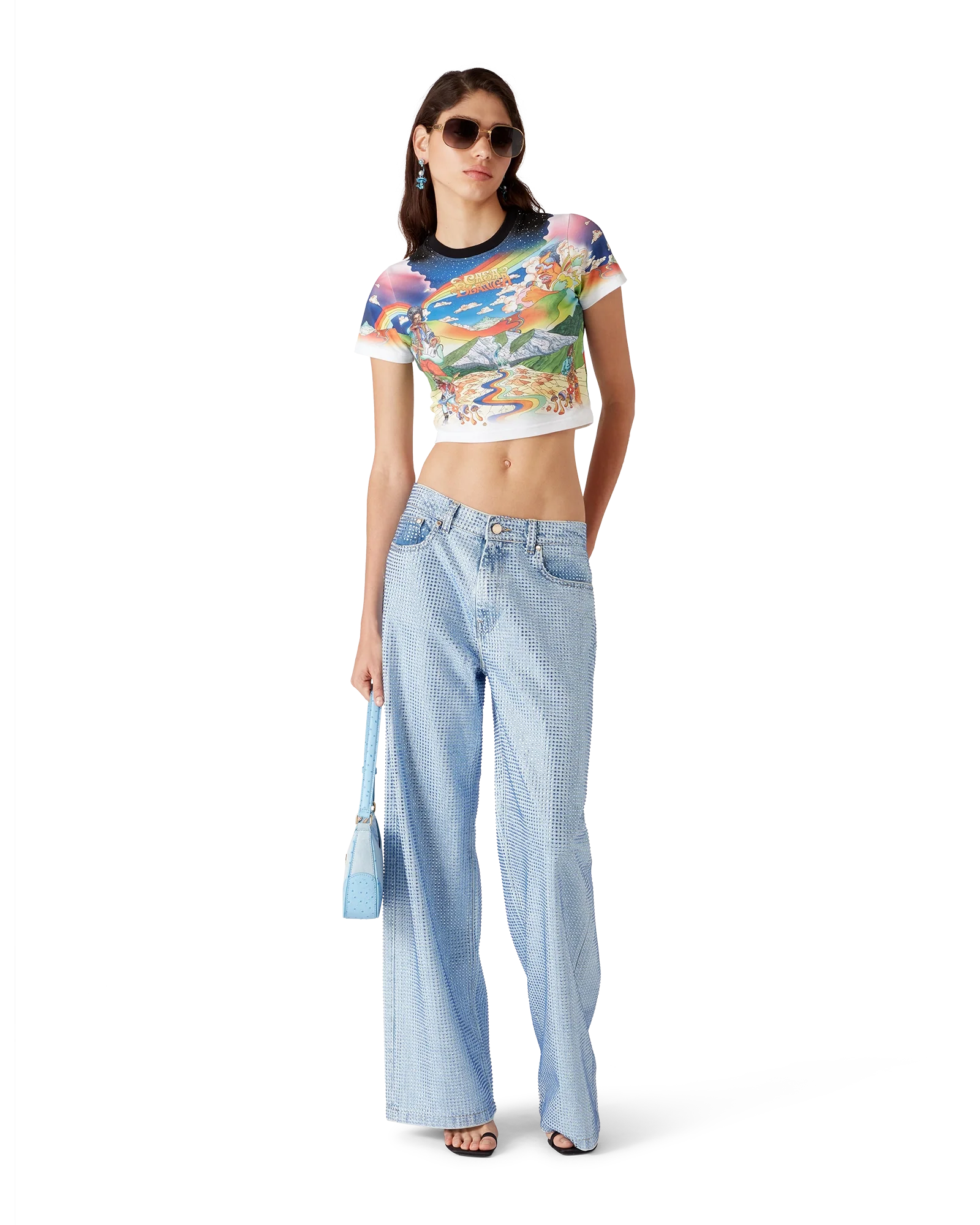 T-Shirt La Musique Cropped